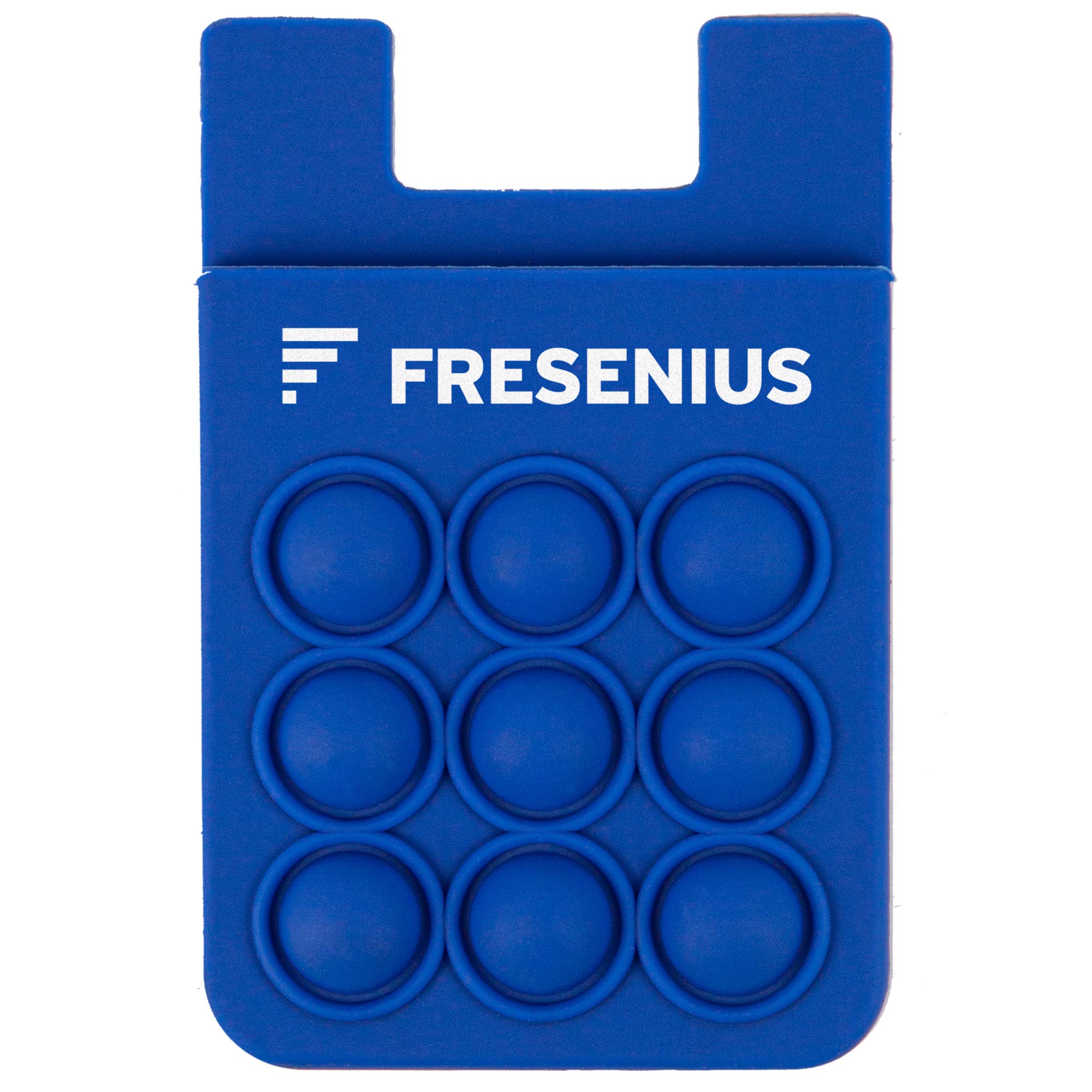 Picture of Popper Stress Reliever Silicone Phone Wallet