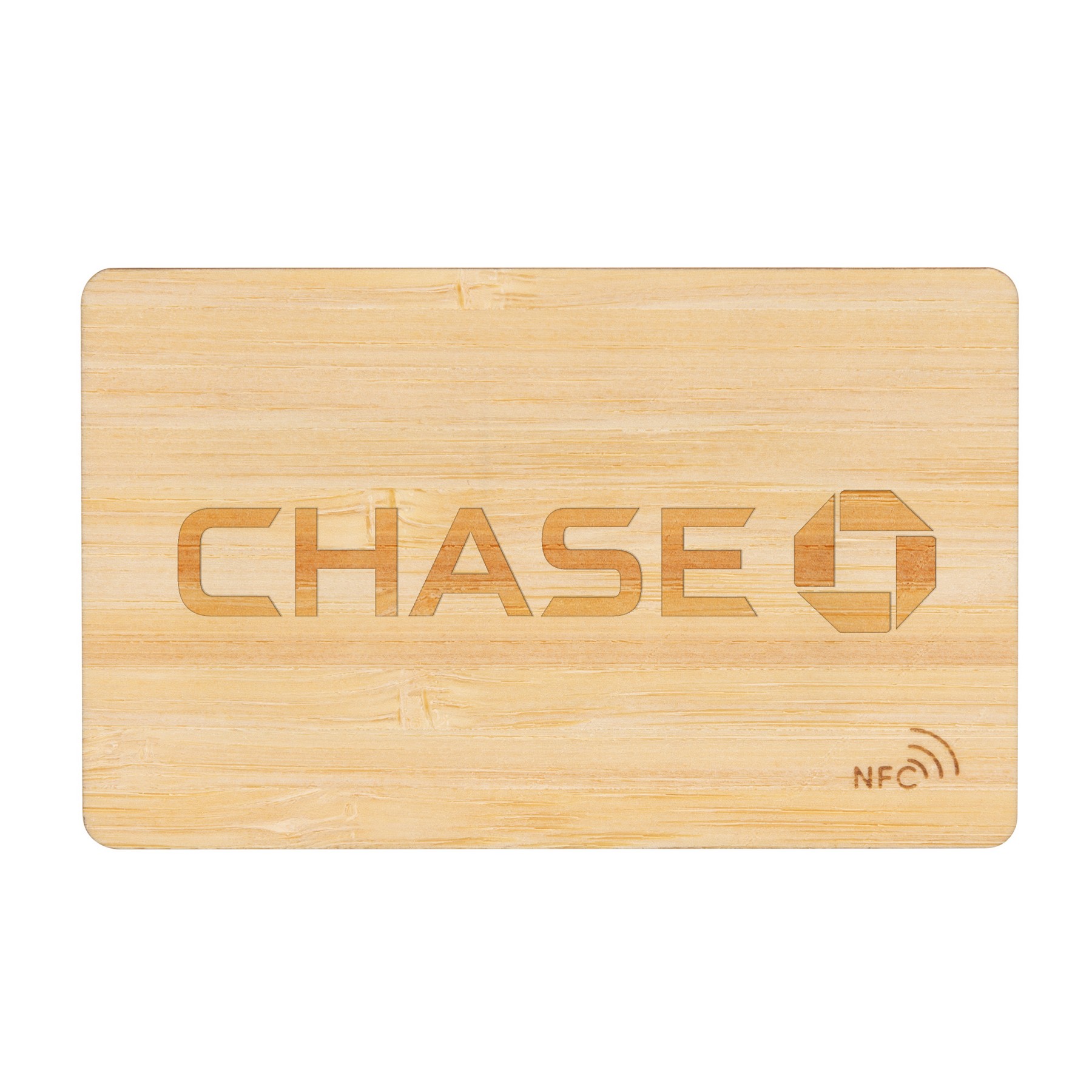 Picture of EcoTap NFC Bamboo Card