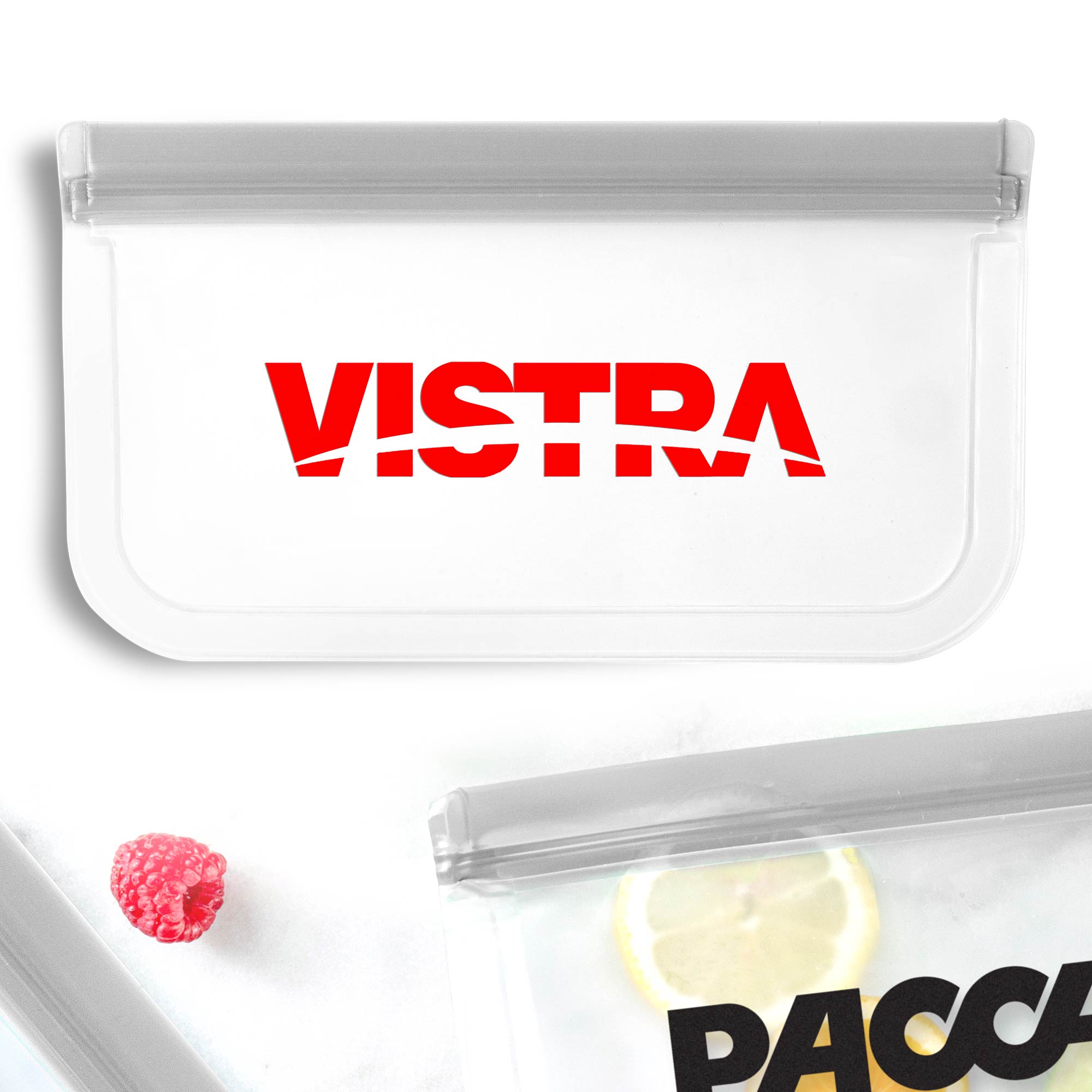 Picture of Small Reusable PEVA Lunch Pouch 21.5x12cm