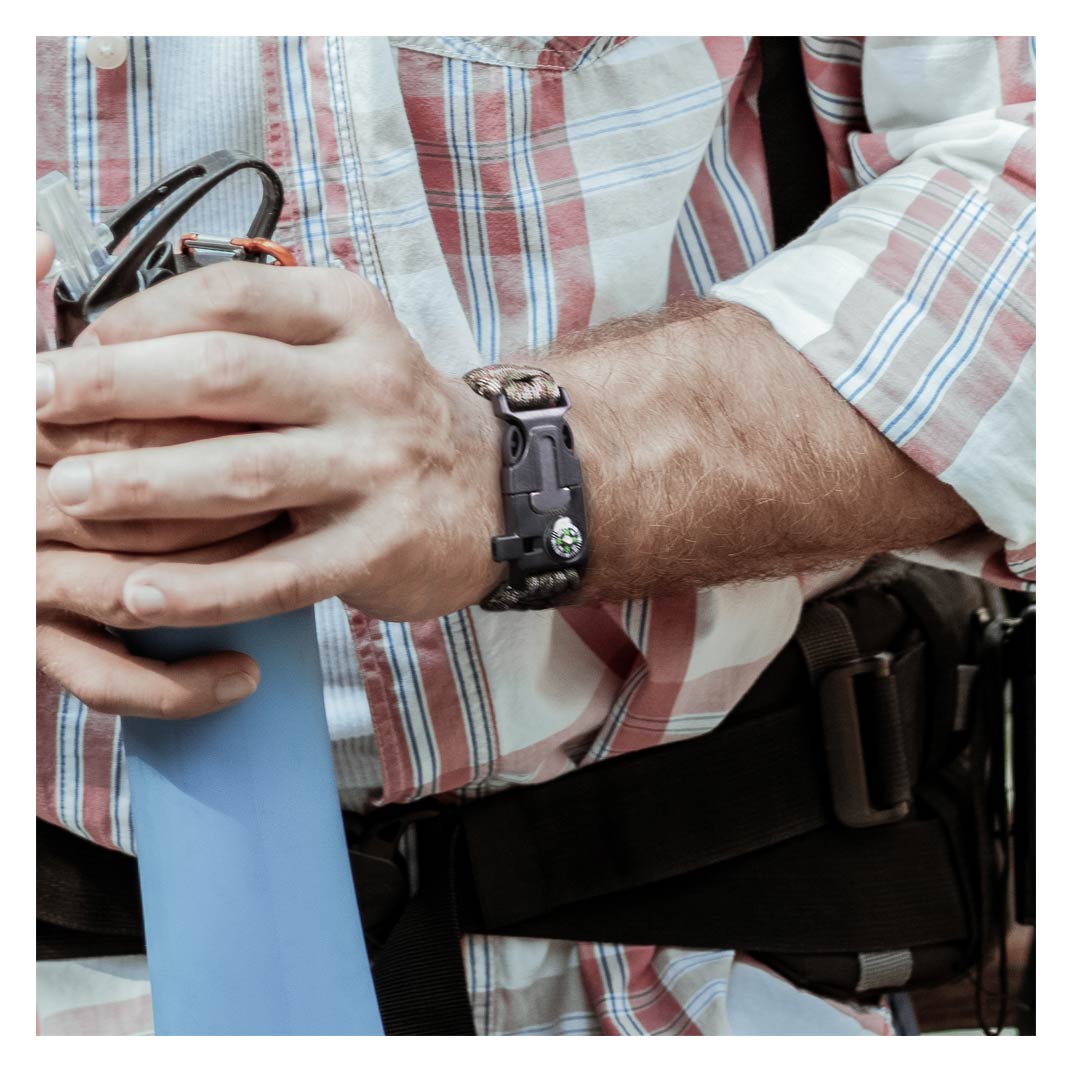 Picture of Crossover Outdoor Tactical Survival Band w/Fire Starter
