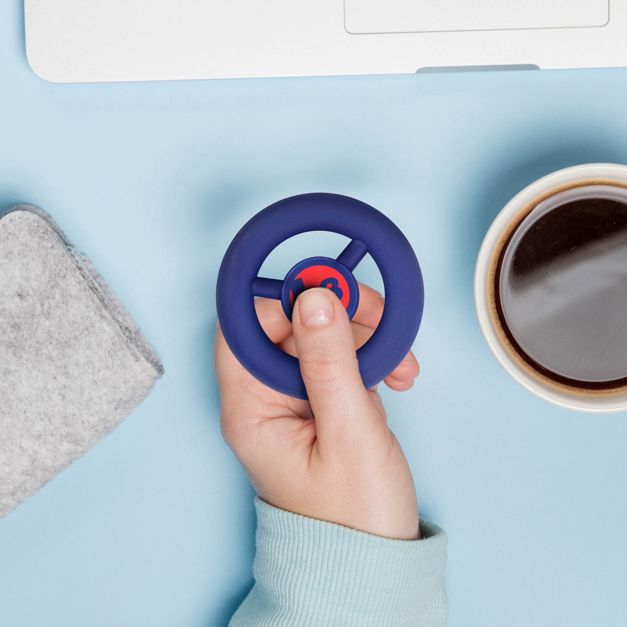 Picture of Grip N' Spin Stress Reliever & Exerciser
