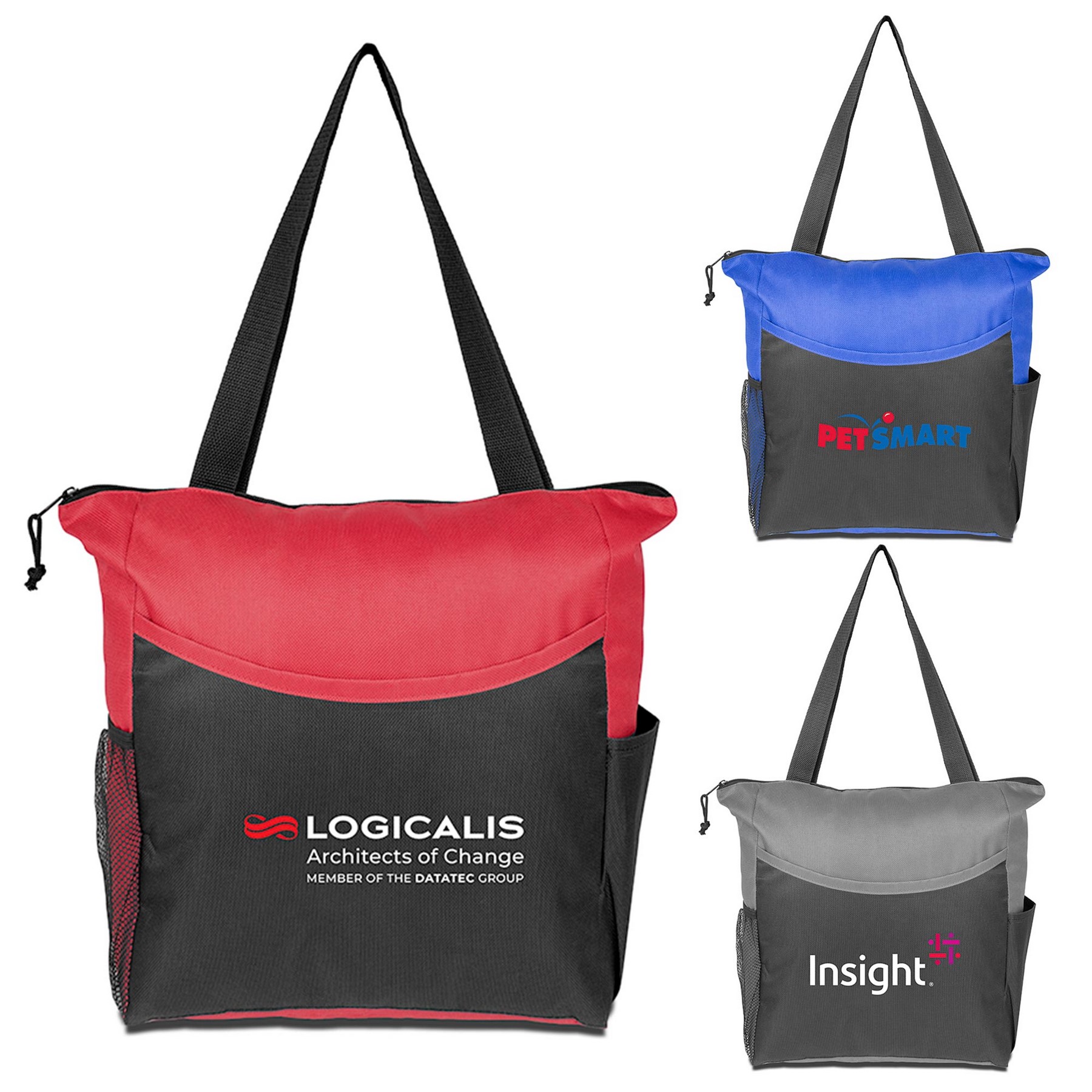 Picture of Two-Tone Promotional Campaign Tote Bag (Closeout)