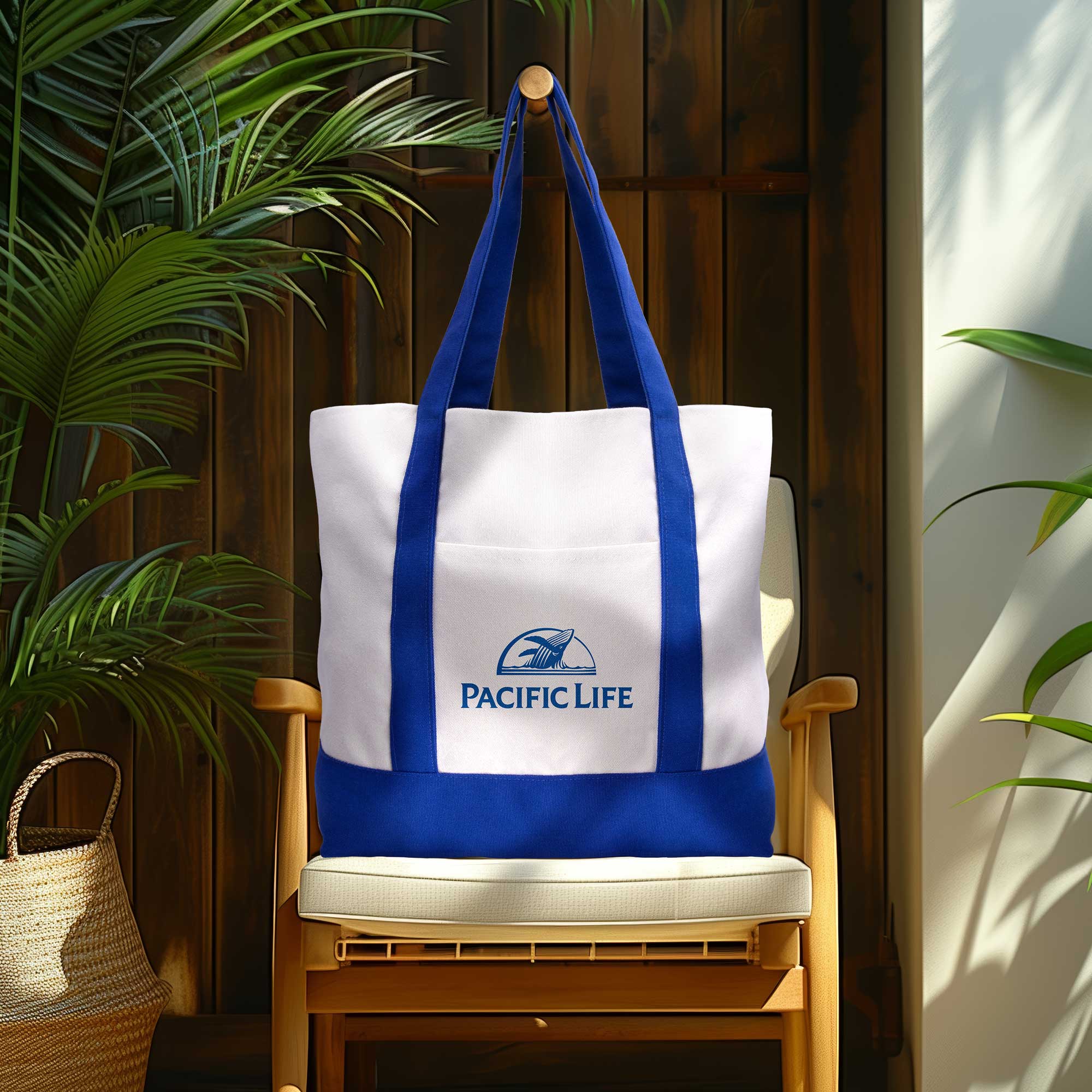 Picture of Large TJ Canvas Tote Bag