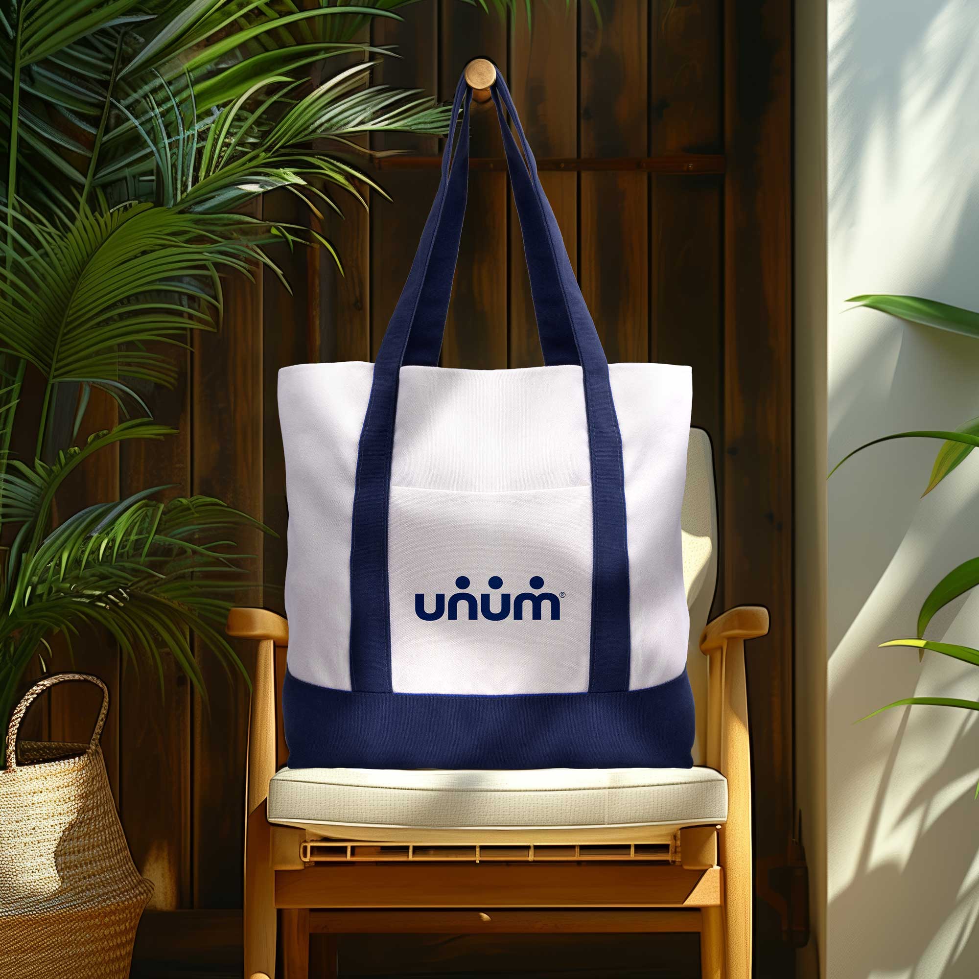 Picture of Large TJ Canvas Tote Bag