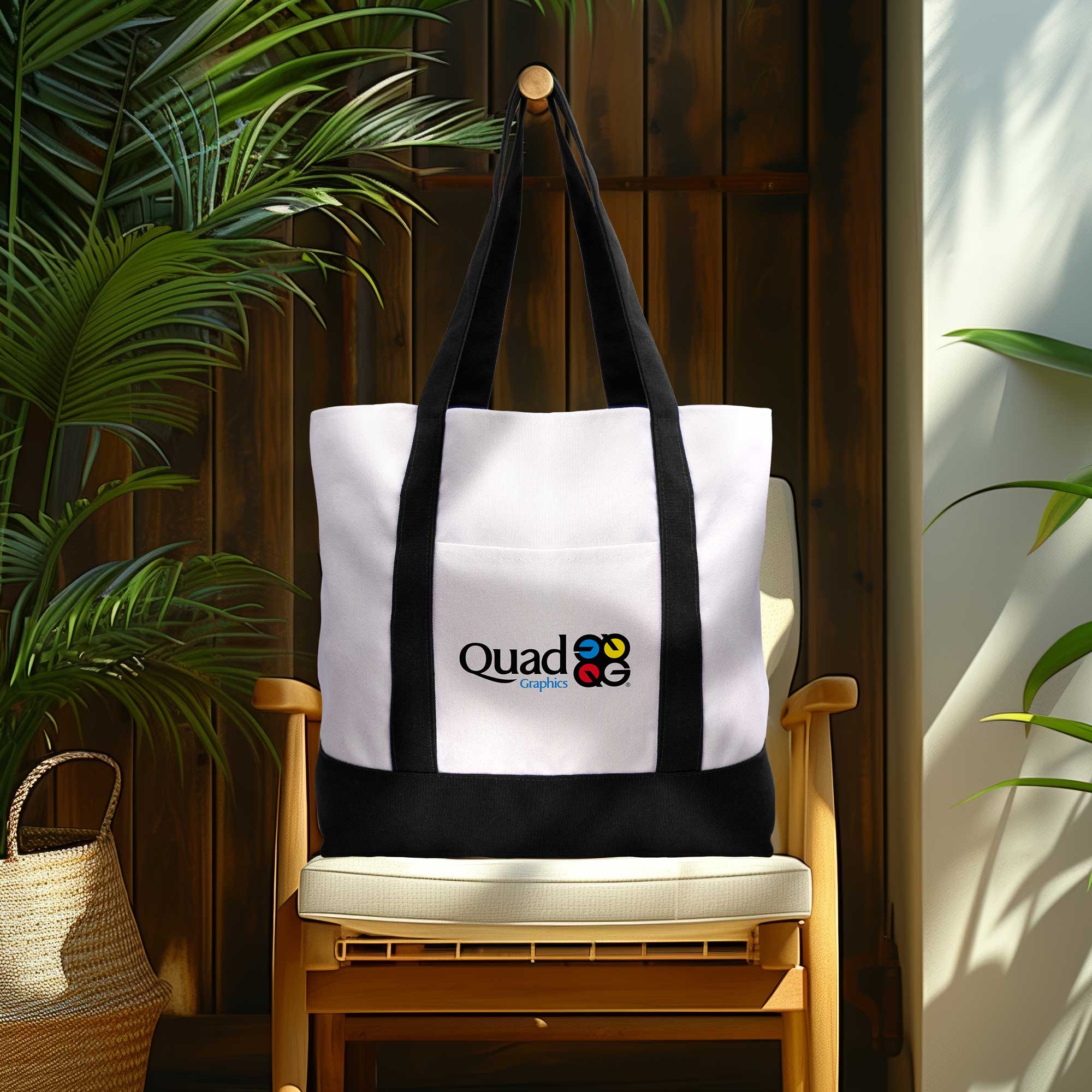 Picture of Large TJ Canvas Tote Bag