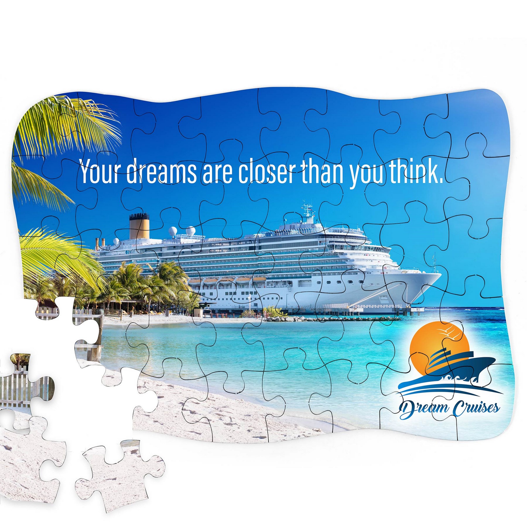 Picture of 40-Piece Custom Full-Color Jigsaw Puzzle