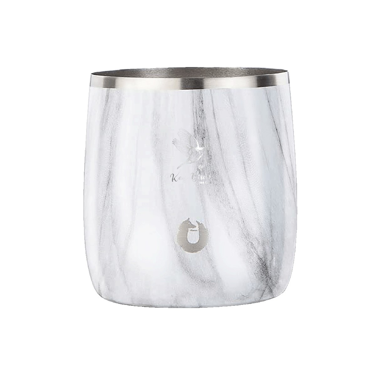 Picture of Snowfox® 11 Oz. Marble Rocks Tumbler, Laser, Standard