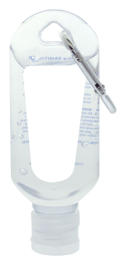 Picture of 2 Oz. Hand Sanitizer Gel w/Carabiner