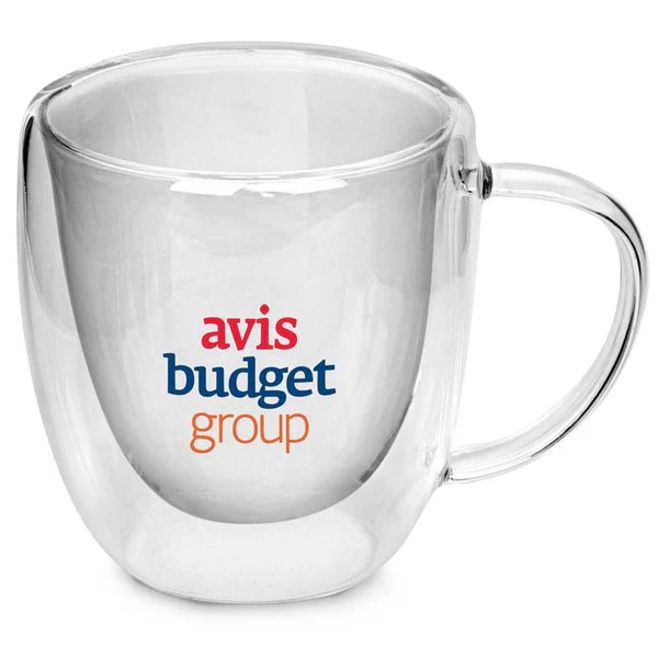 Picture of 8.5 Oz. Double Wall Glass Mug