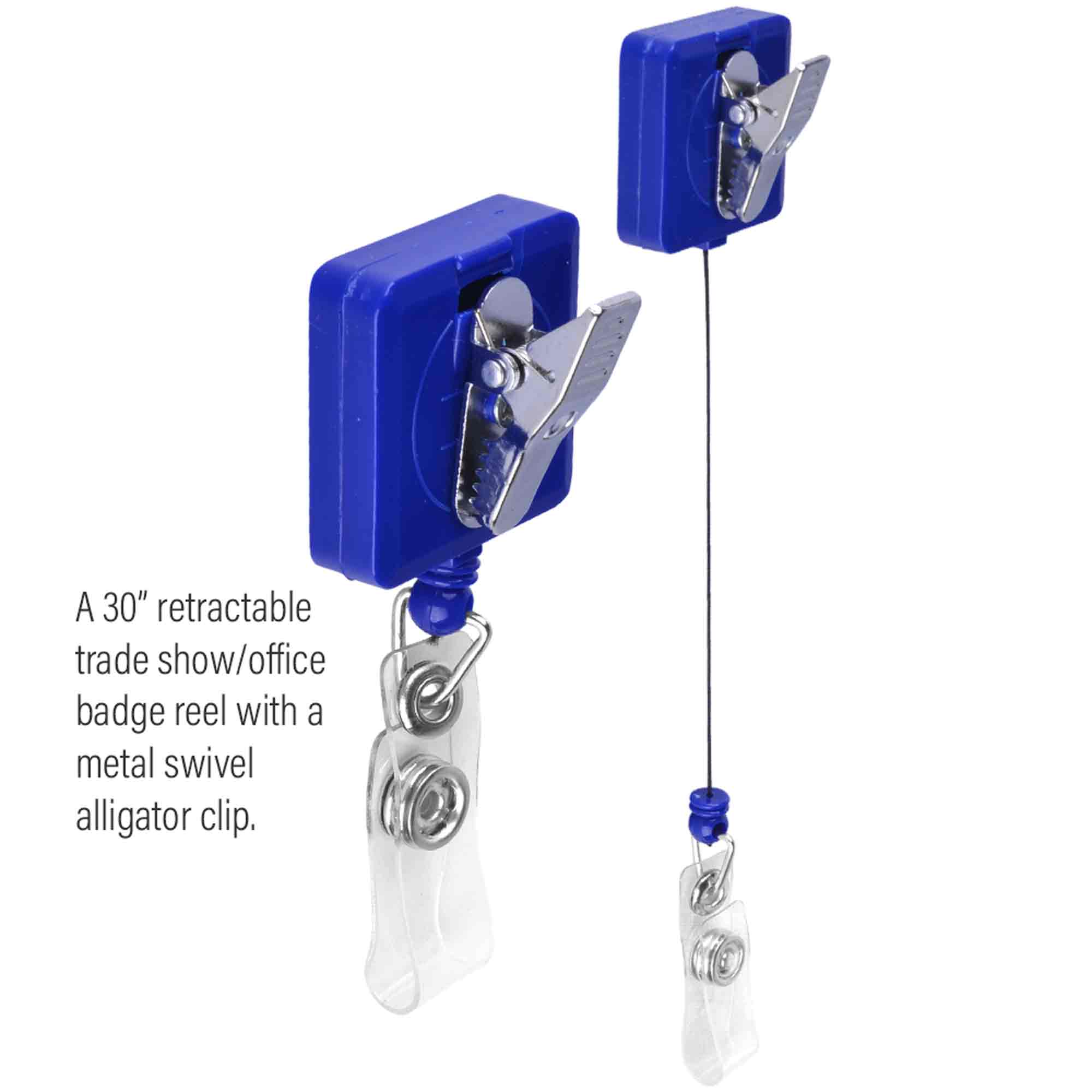 Picture of Square-Shaped Retractable Badge Holder