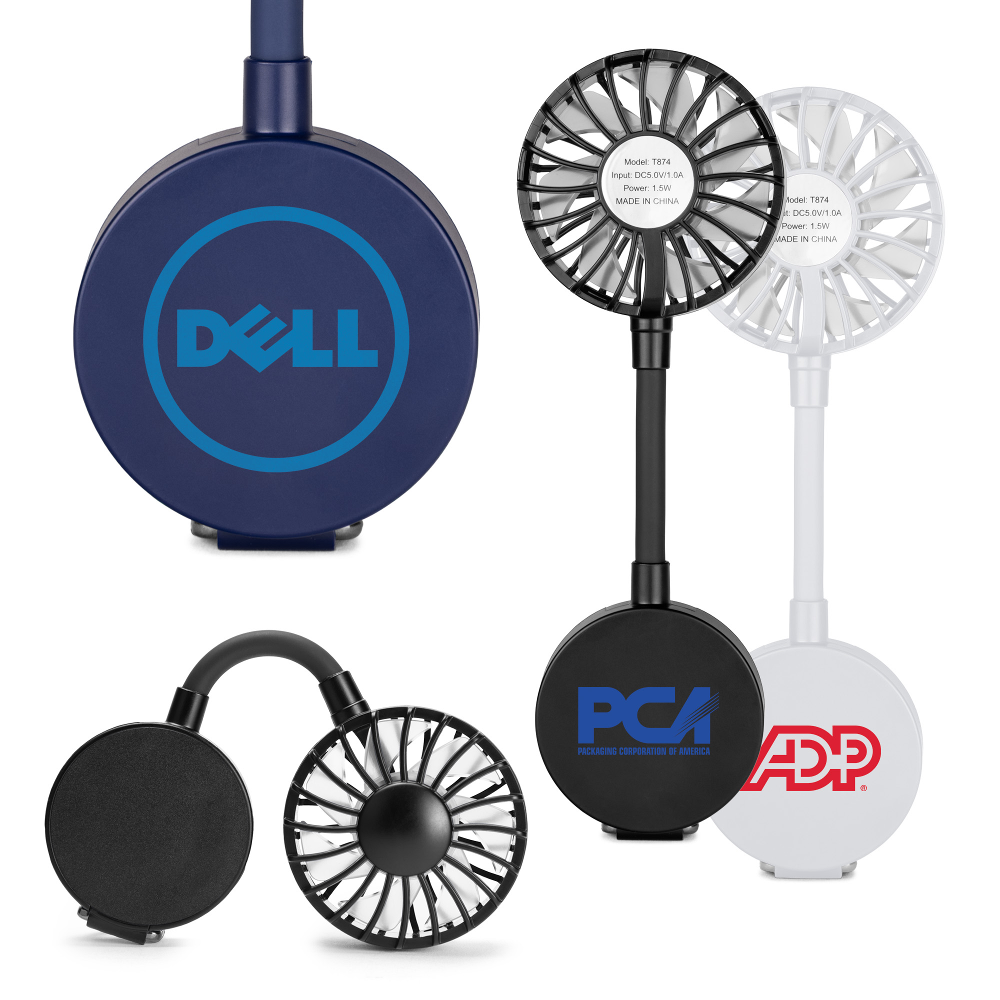 Picture of MagClip Type-C Rechargeable Fan