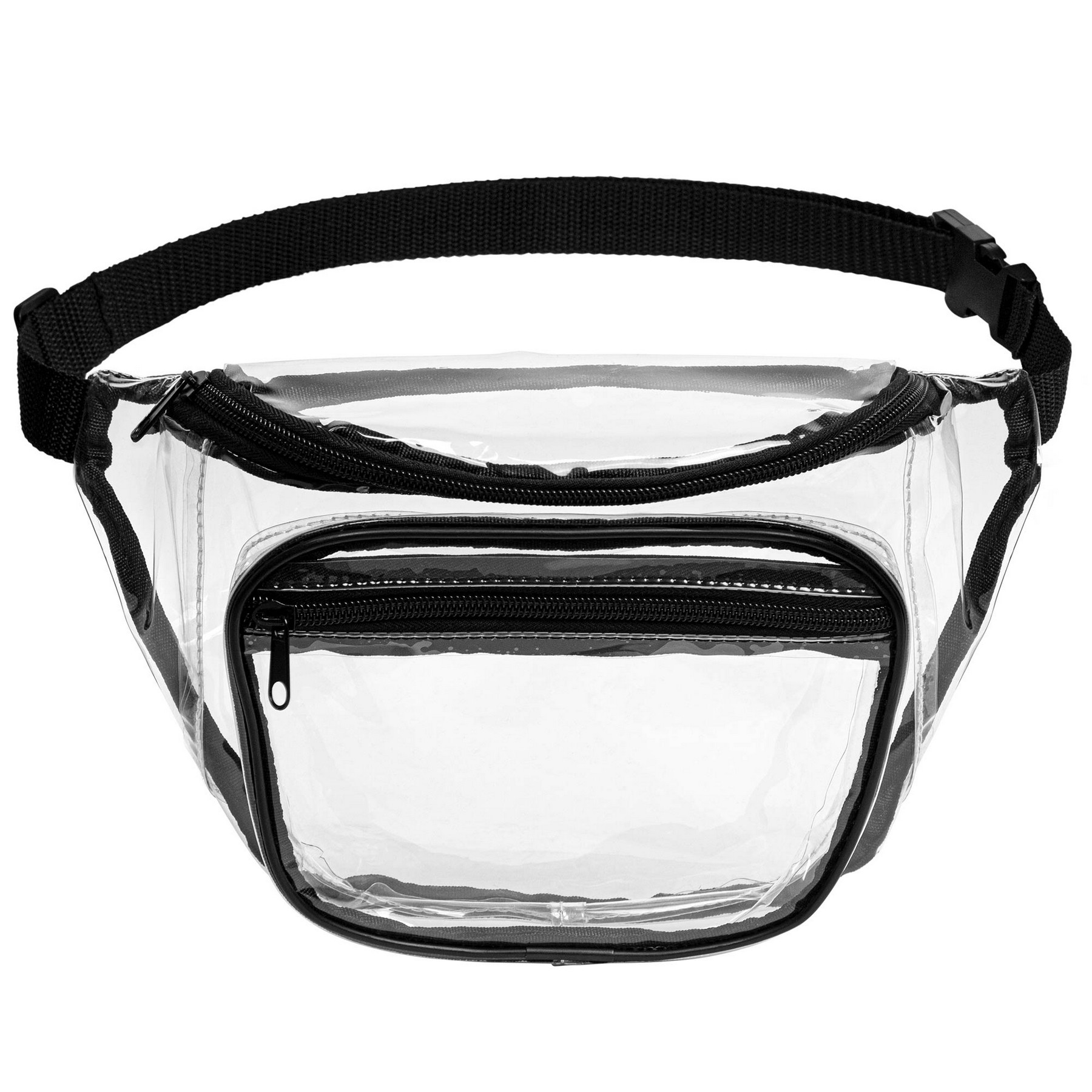 Picture of Two Pocket PVC Fanny Pack w/ Zipper
