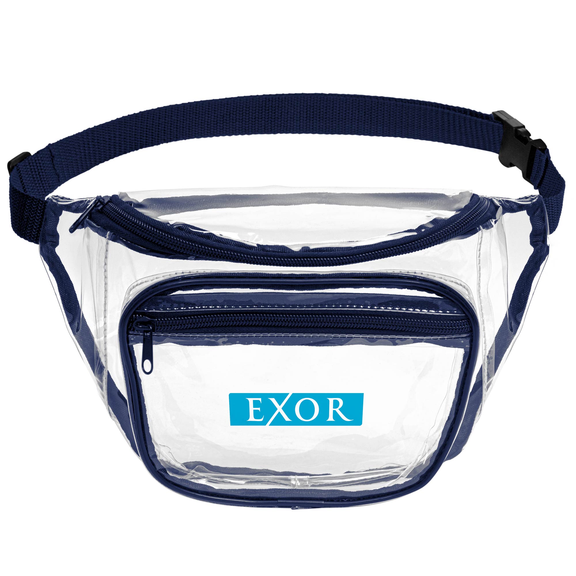 Picture of Two Pocket PVC Fanny Pack w/ Zipper