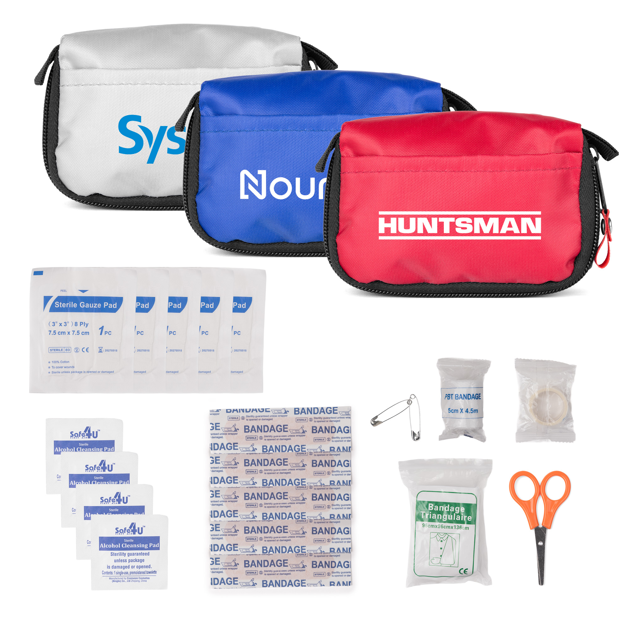 Picture of 20pc First Aid Kit in Zipper Pouch