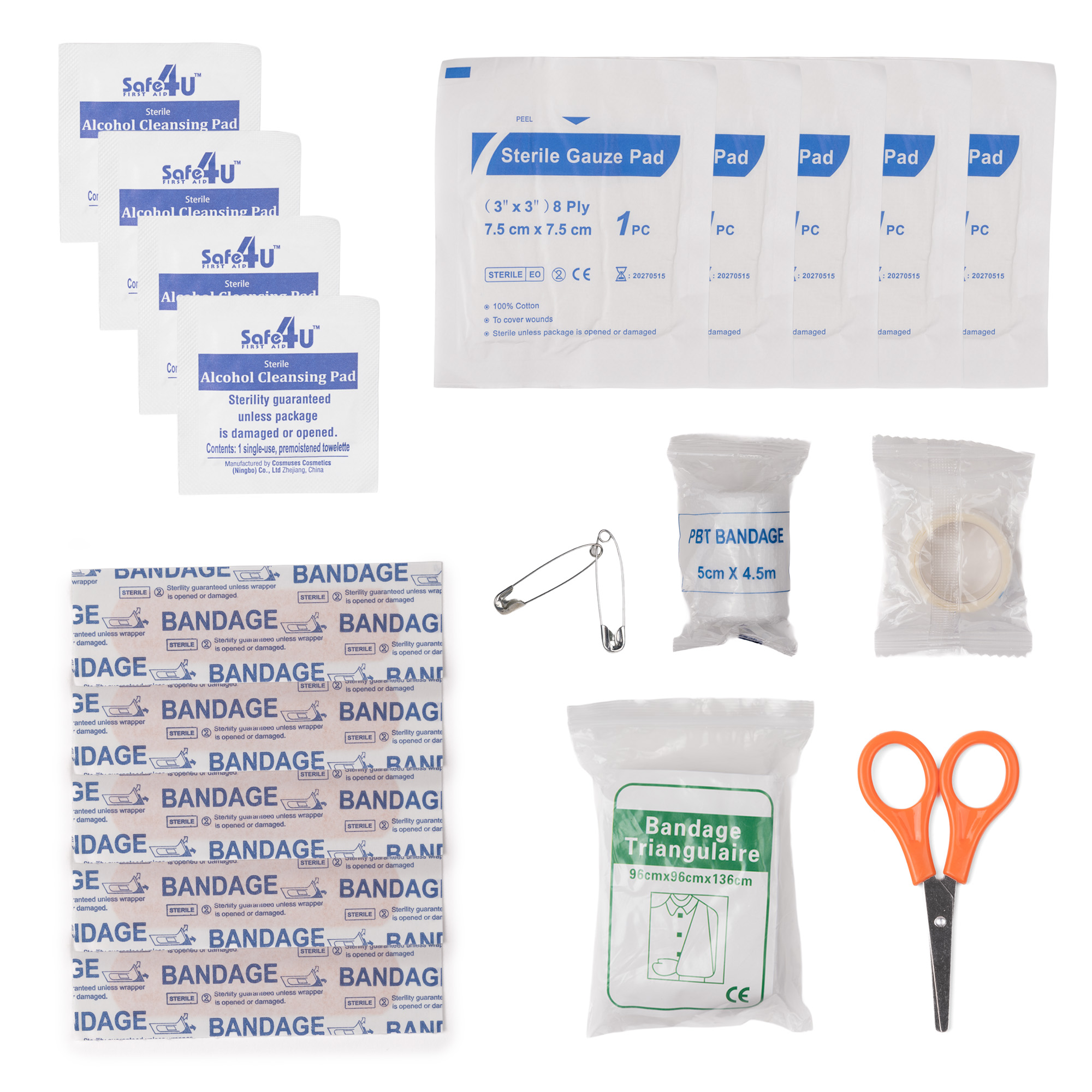 Picture of 20pc First Aid Kit in Zipper Pouch