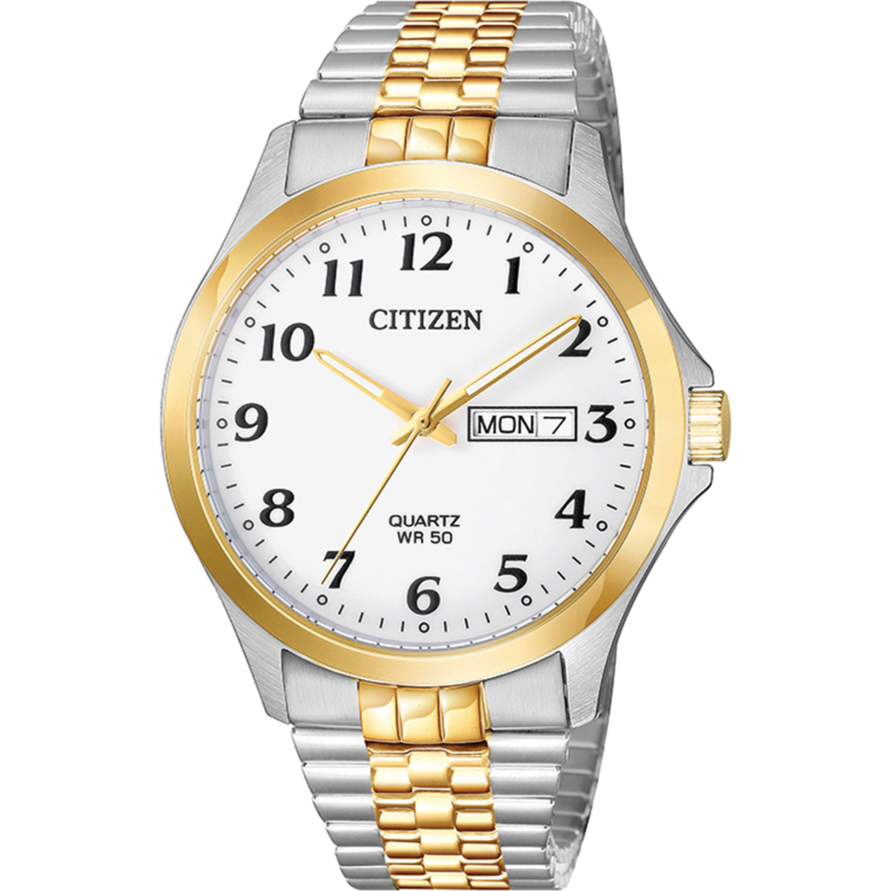 Picture of Citizen Men's Quartz Expansion Band Watch - Stainless Steel, Two-Tone