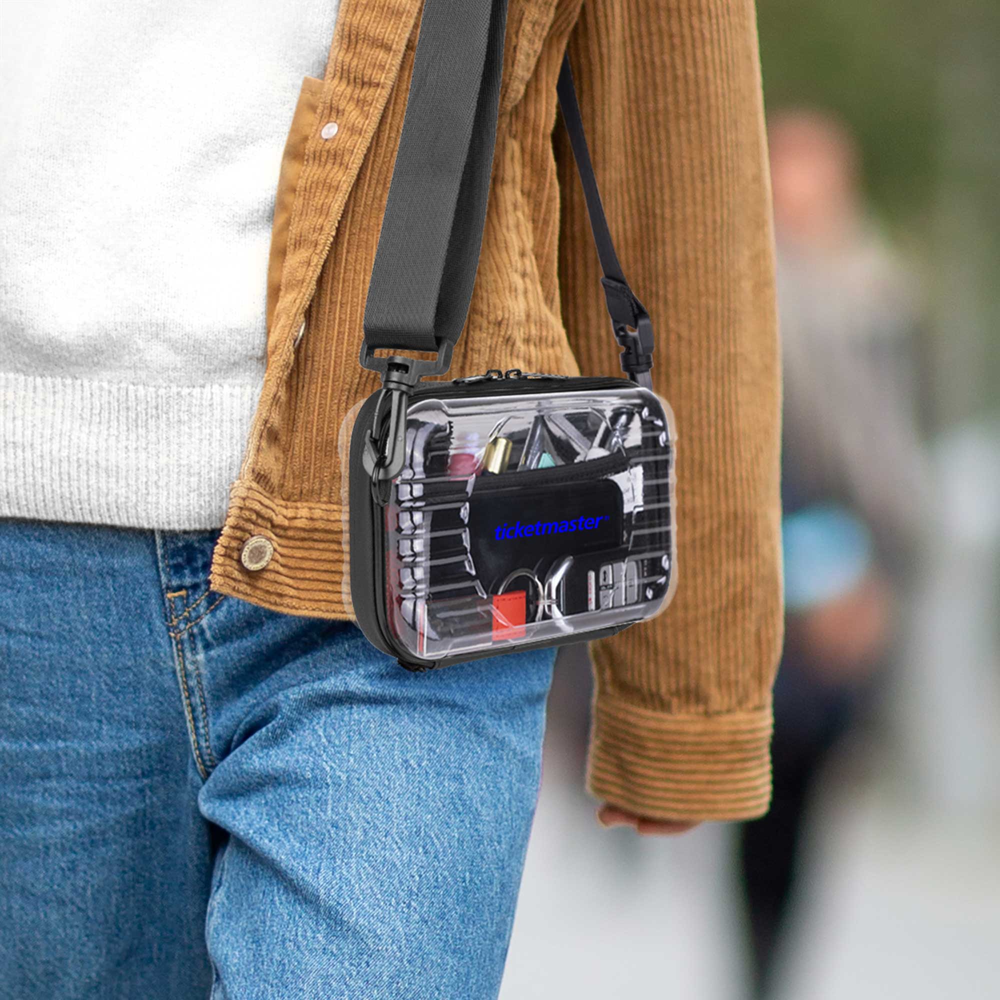Picture of Hard Case Sling Pouch w/Waterproof Zipper