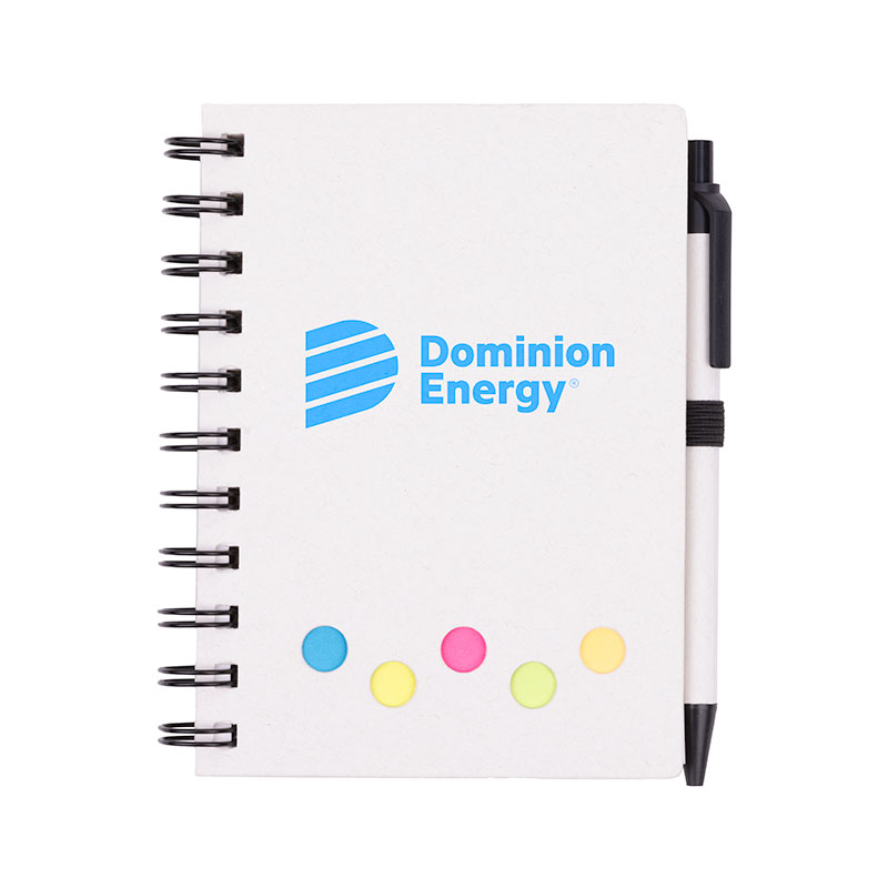 Picture of EcoNote Milk Carton Journal Book w/ Sticky Note and Pen