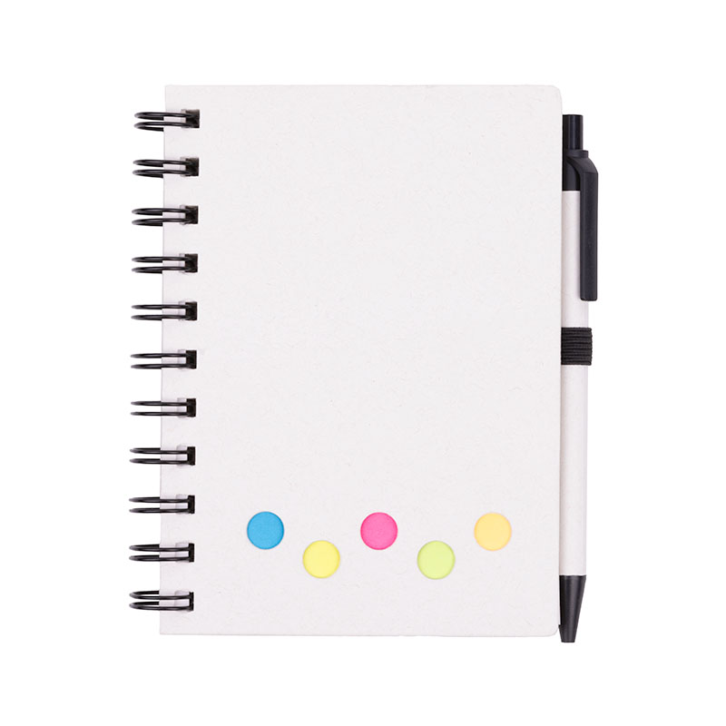 Picture of EcoNote Milk Carton Journal Book w/ Sticky Note and Pen