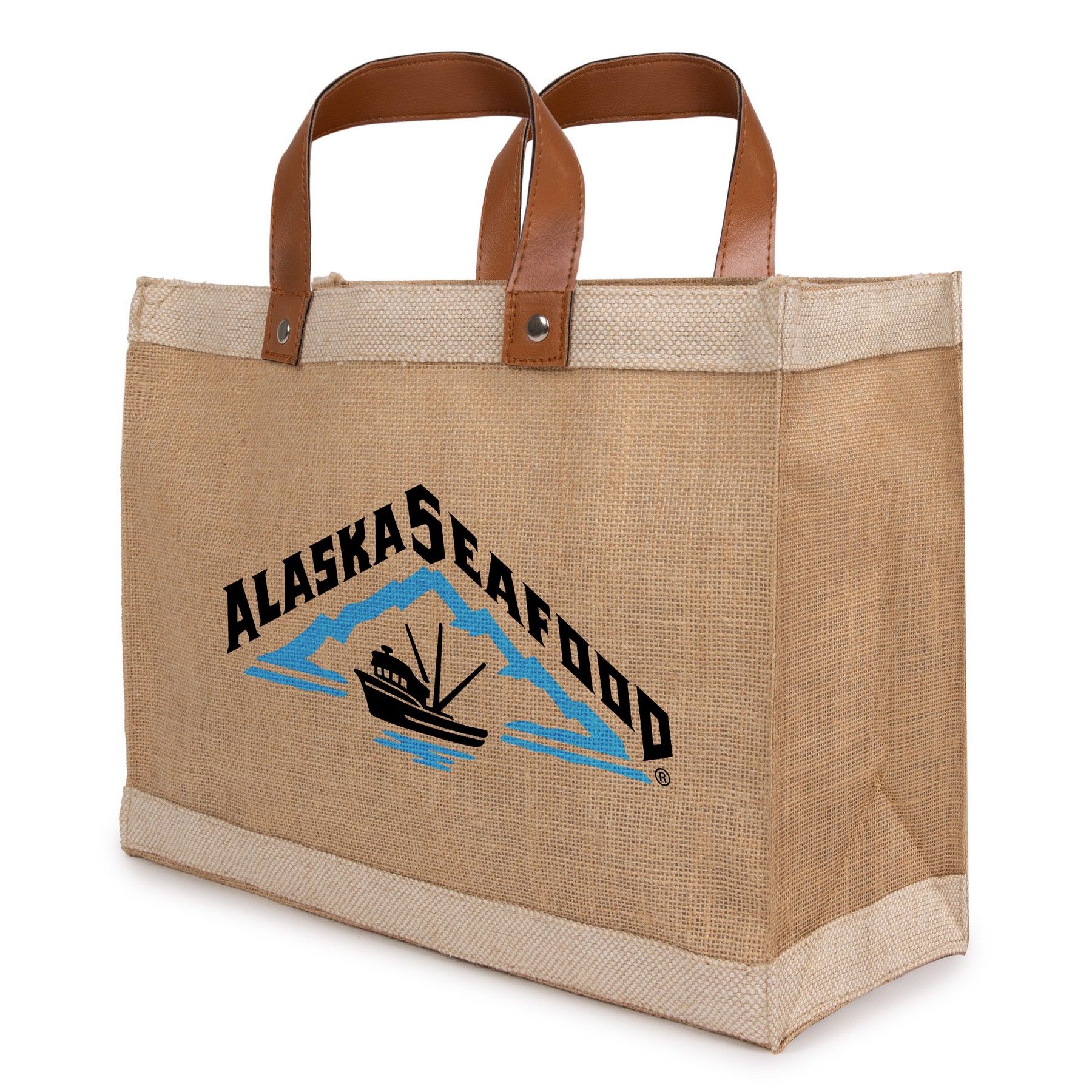 Picture of Petite Jute Luxe Tote Bag