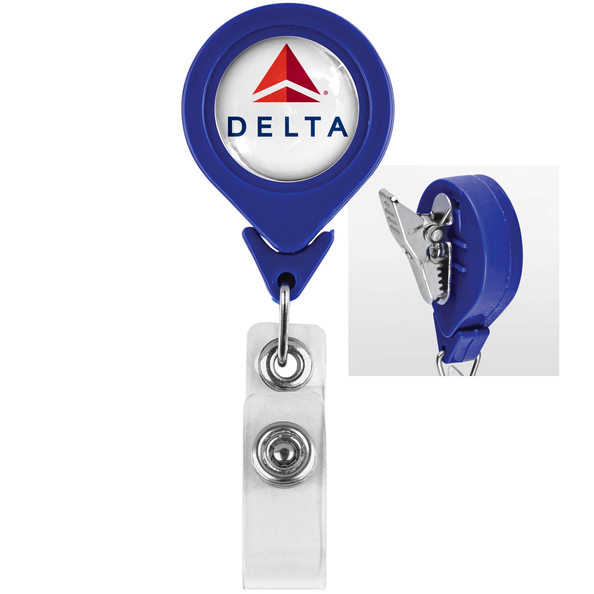 Picture of Tear Drop Retractable Badge Holder