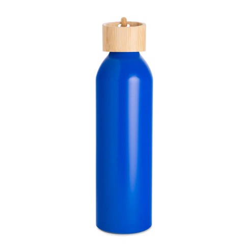Picture of 22 Oz. Meriden Aluminum Bottle w/Bamboo Lid & Cotton String Loop