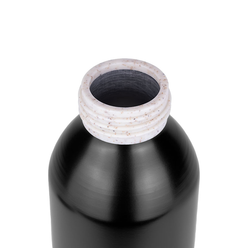 Picture of 22 Oz. Meriden Aluminum Bottle w/Bamboo Lid & Cotton String Loop