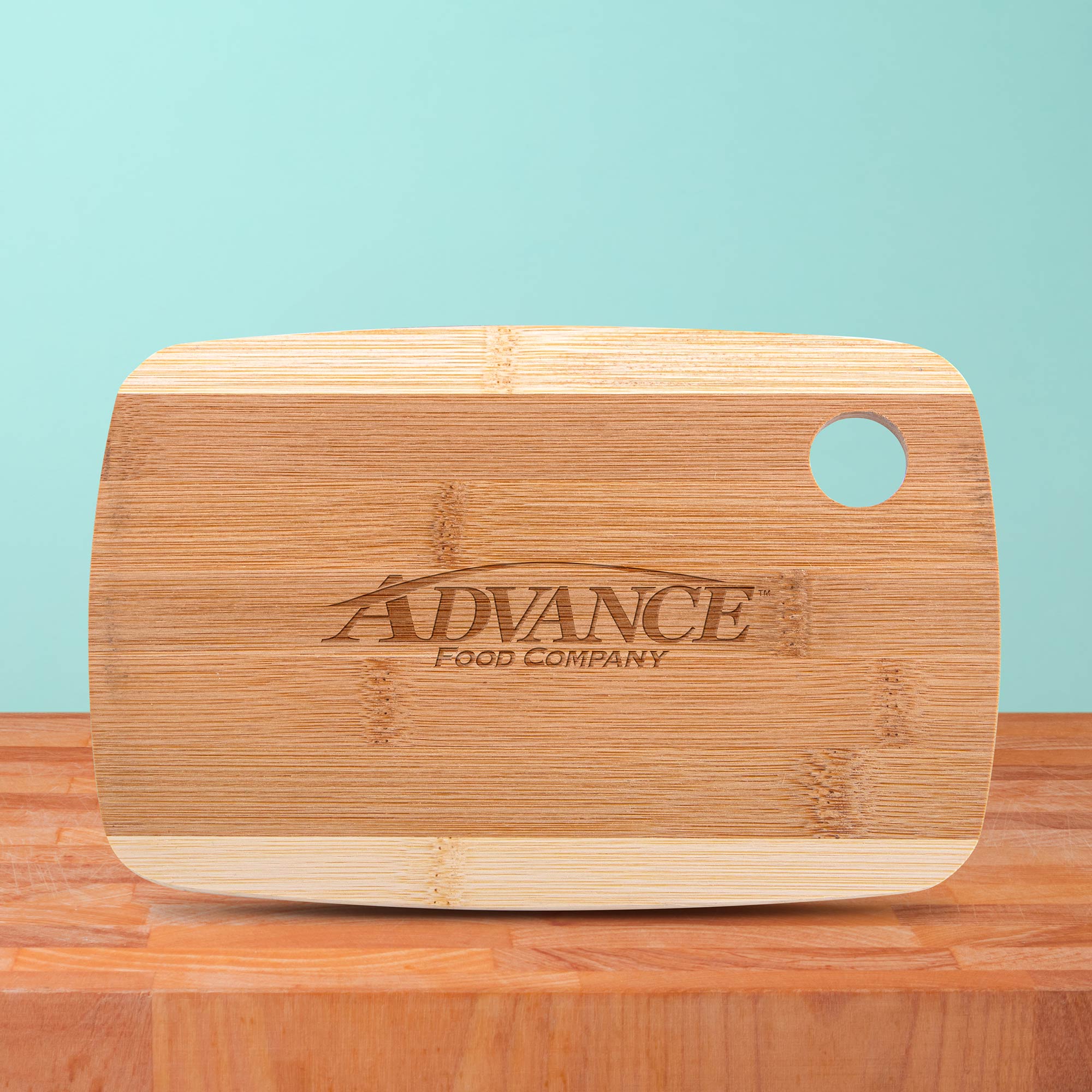 Picture of The Camden 9'' Two-Tone Bamboo Cutting Board