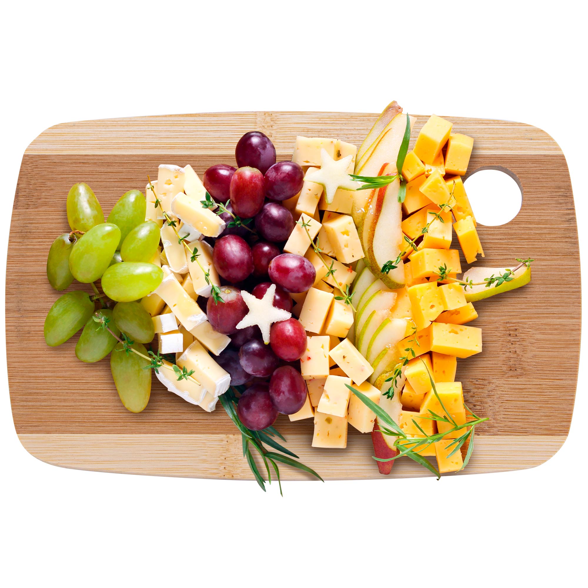 Picture of The Camden 9'' Two-Tone Bamboo Cutting Board