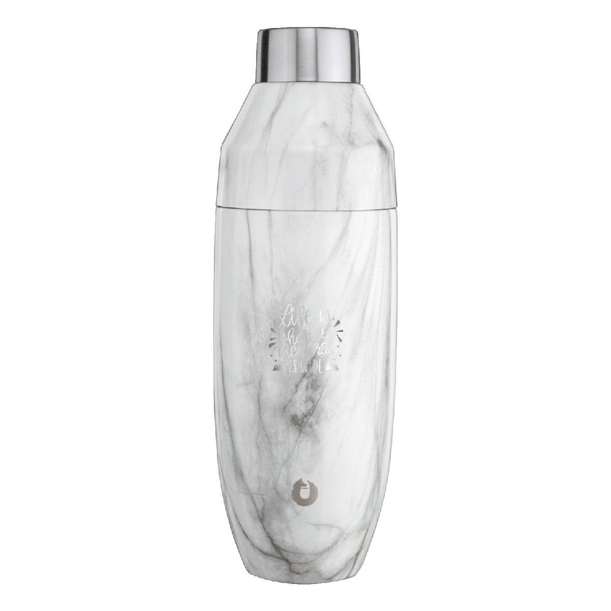 Picture of Snowfox® 24 Oz. Marble Cocktail Shaker, Laser, Standard