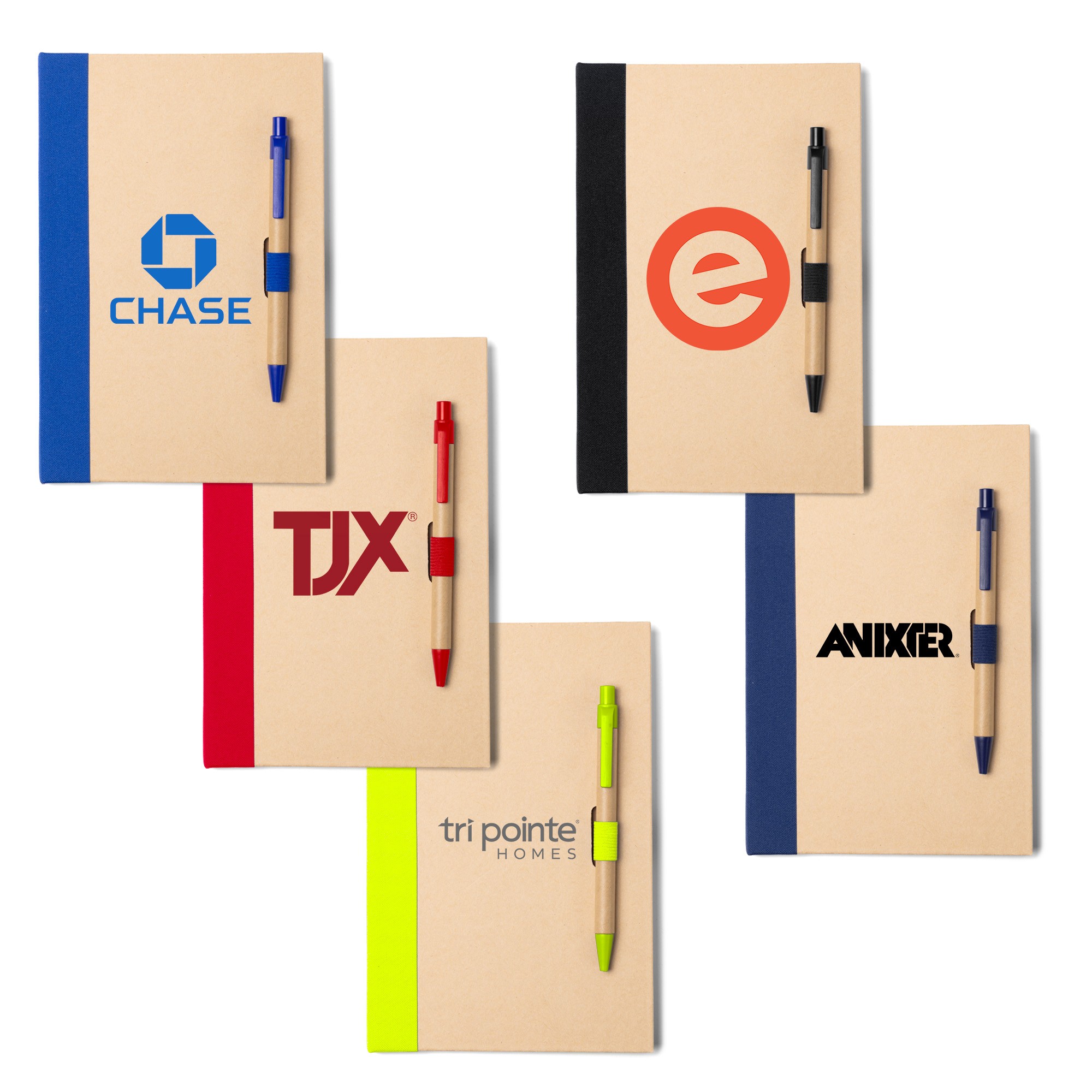 Picture of Bound Kraft Journal w/Pen Closure