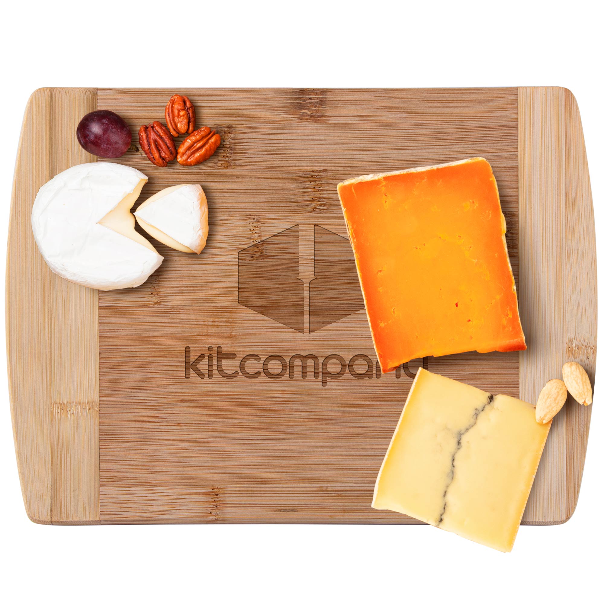 Picture of The Brisbane 11'' Two-Tone Deluxe Bamboo Cutting Board