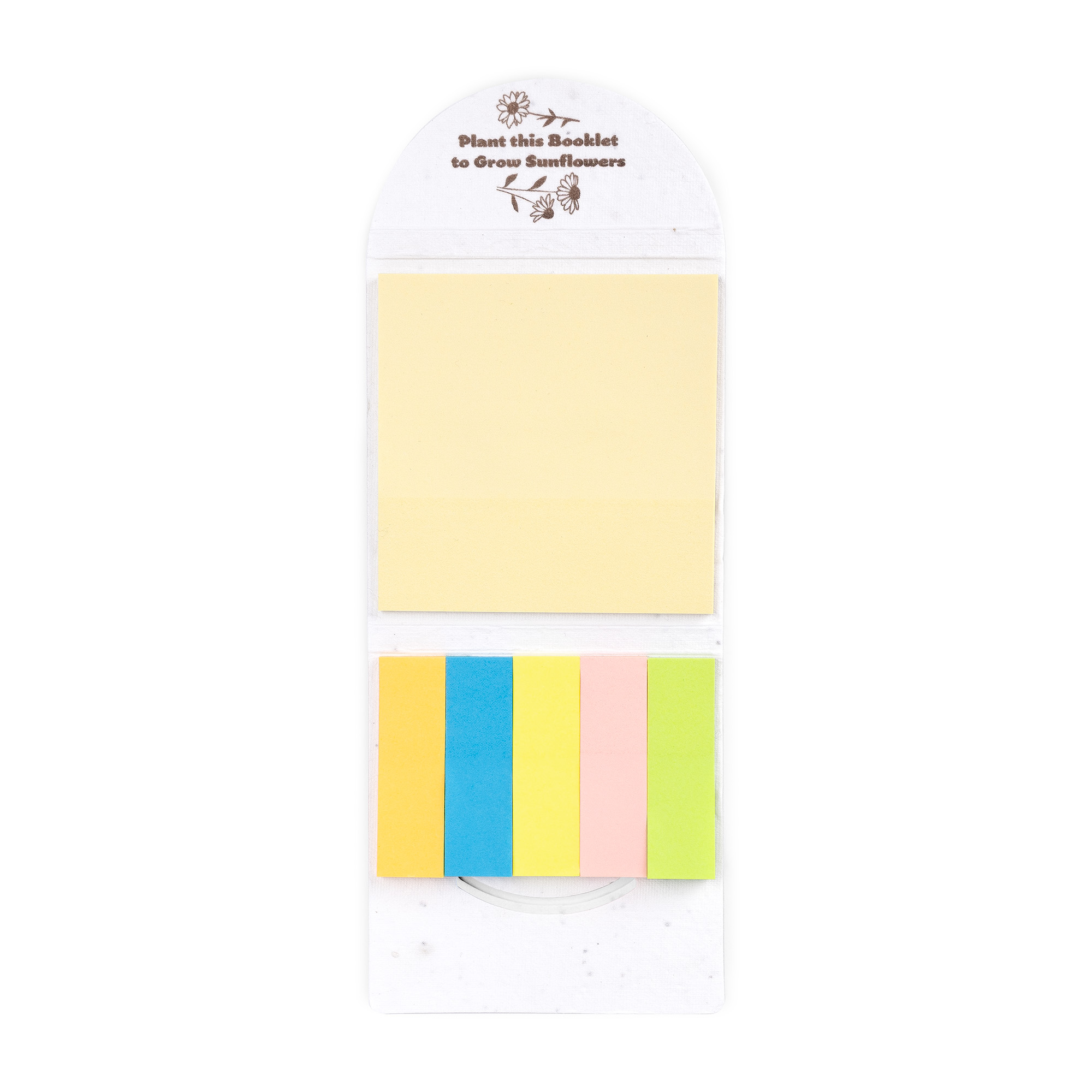 Picture of Biodegradable Flower Seeded Sticky Note Pad
