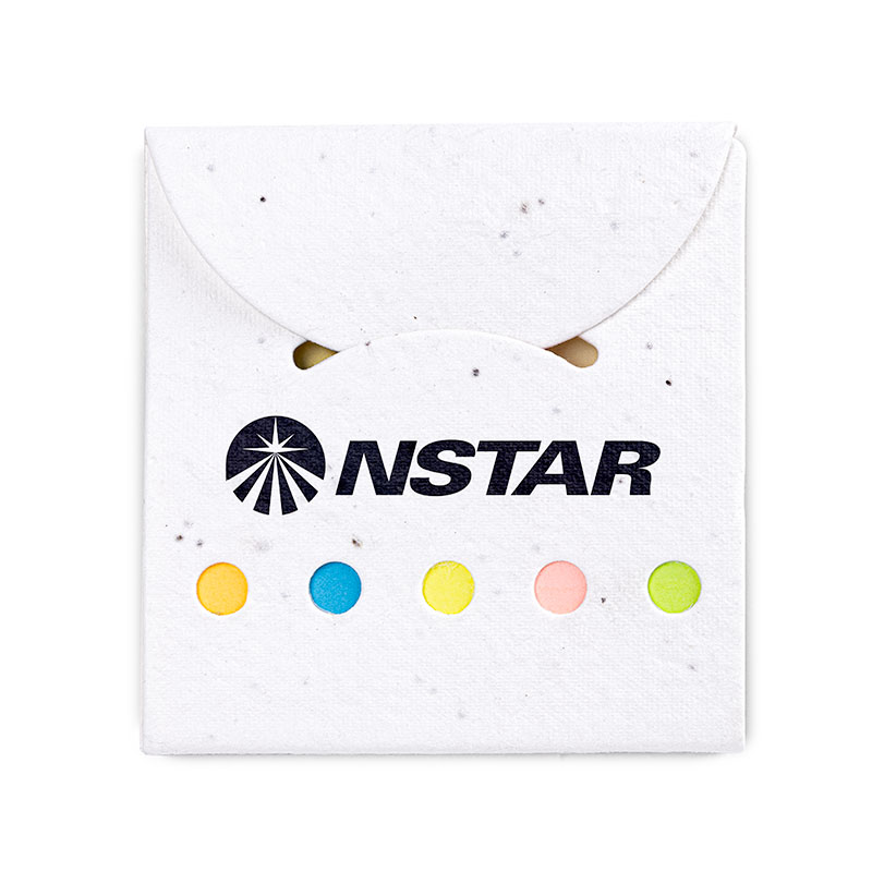 Picture of Biodegradable Flower Seeded Sticky Note Pad