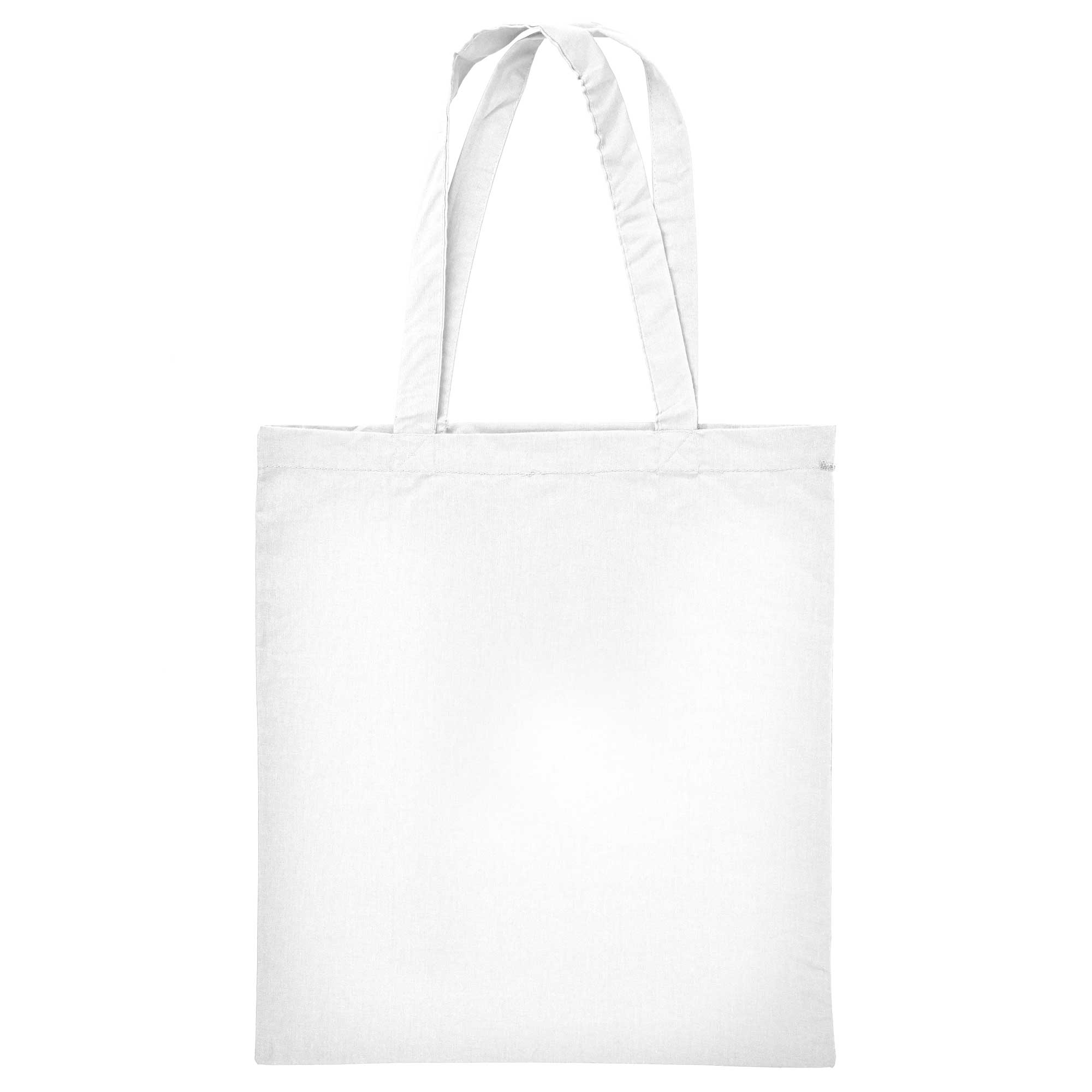 Picture of 140GSM Calico Cotton Tote Bag (15"x16")