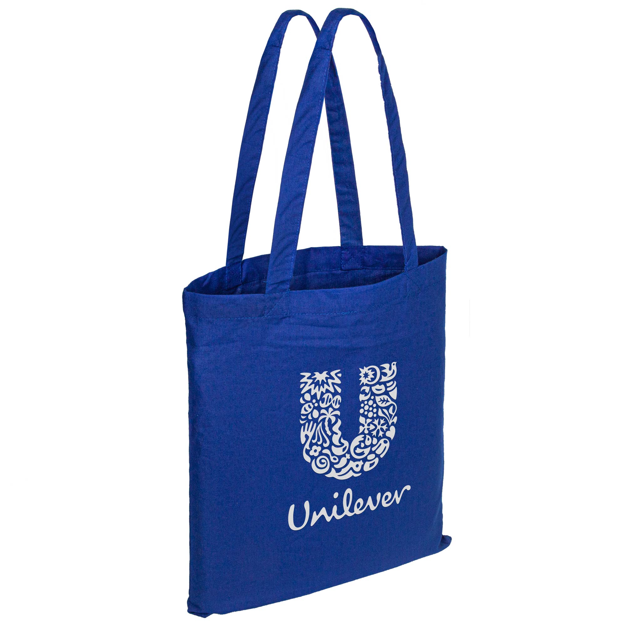 Picture of 140GSM Calico Cotton Tote Bag (15"x16")