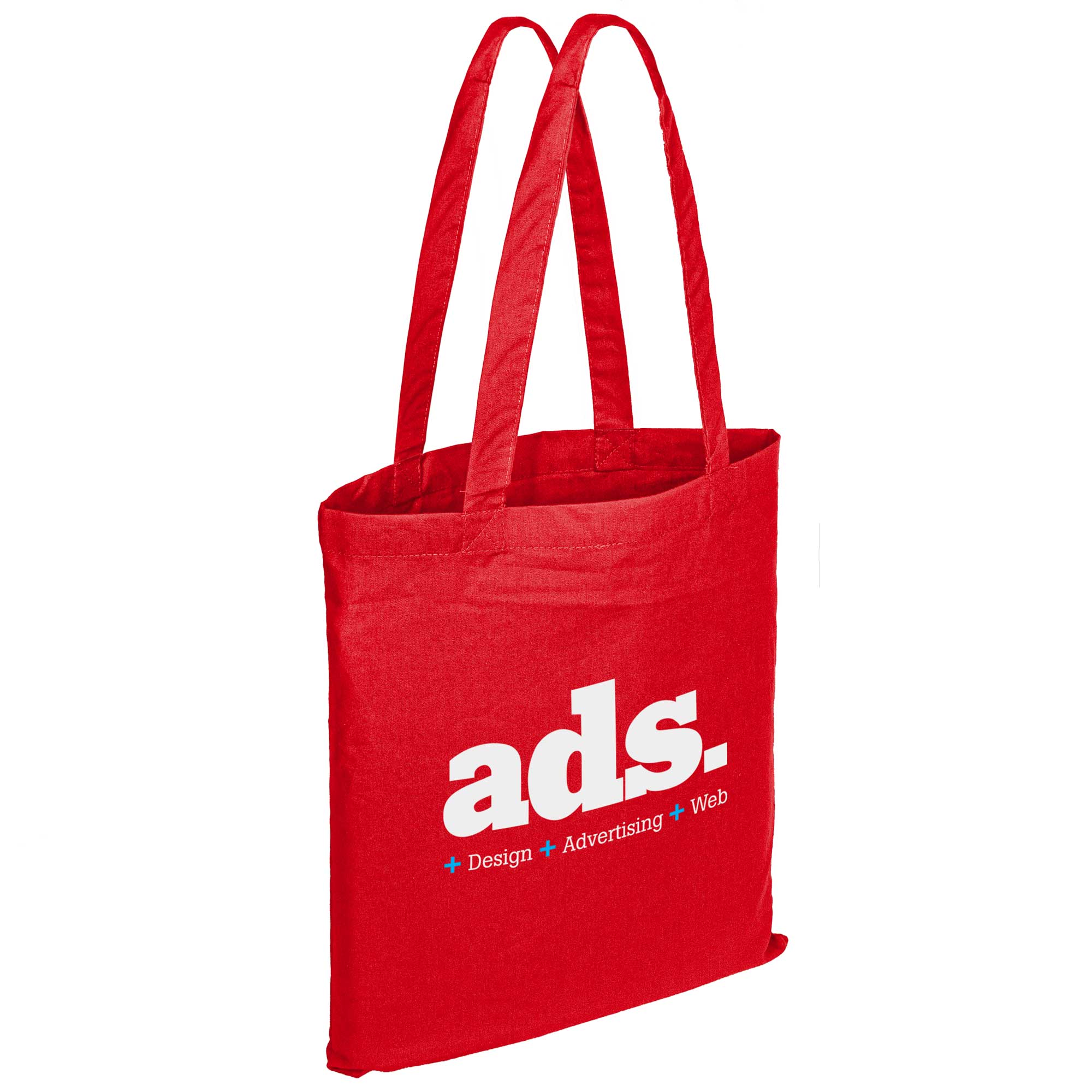 Picture of 140GSM Calico Cotton Tote Bag (15"x16")