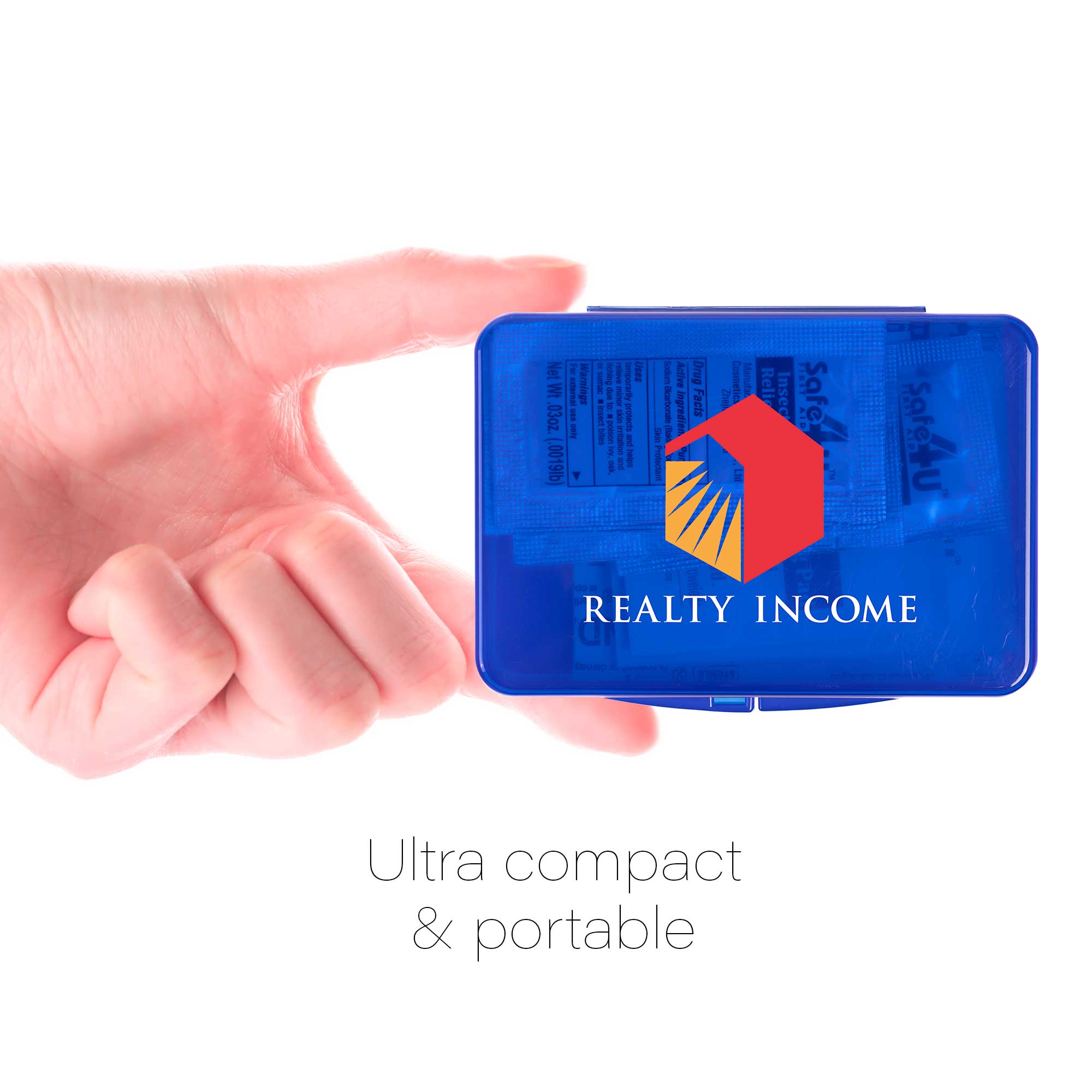 Picture of 12pc Compact Hard Case First Aid Kit