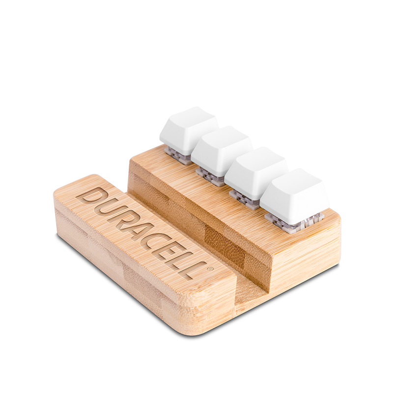 Picture of Bamboo Stand & Keypad Stress Reliever
