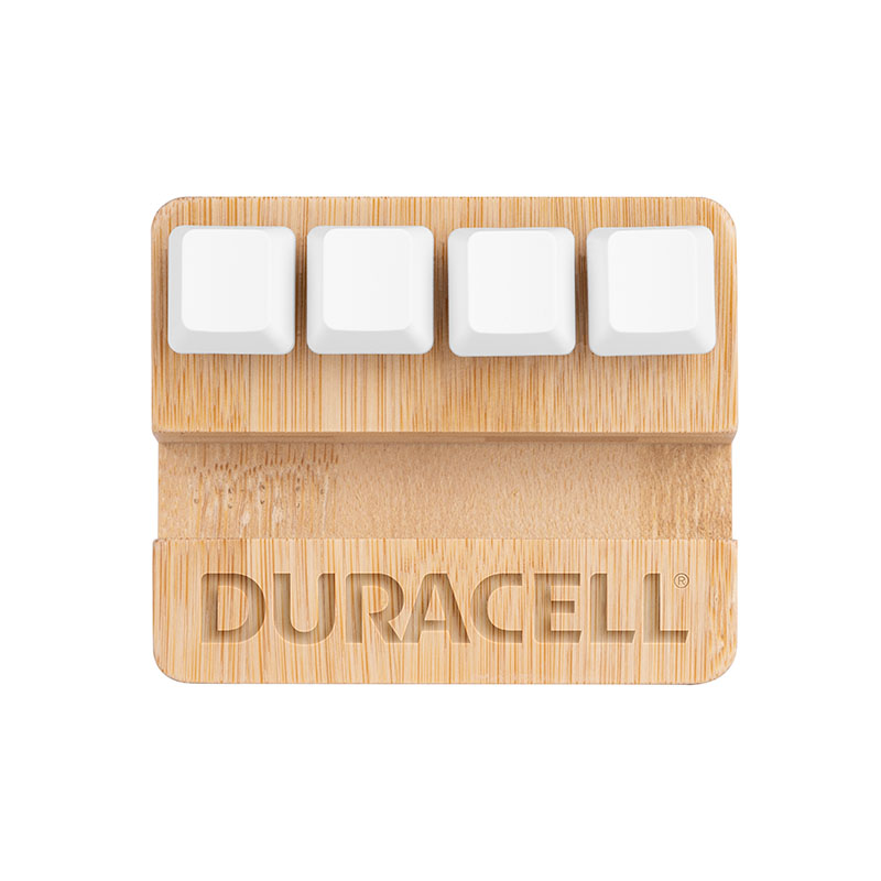 Picture of Bamboo Stand & Keypad Stress Reliever
