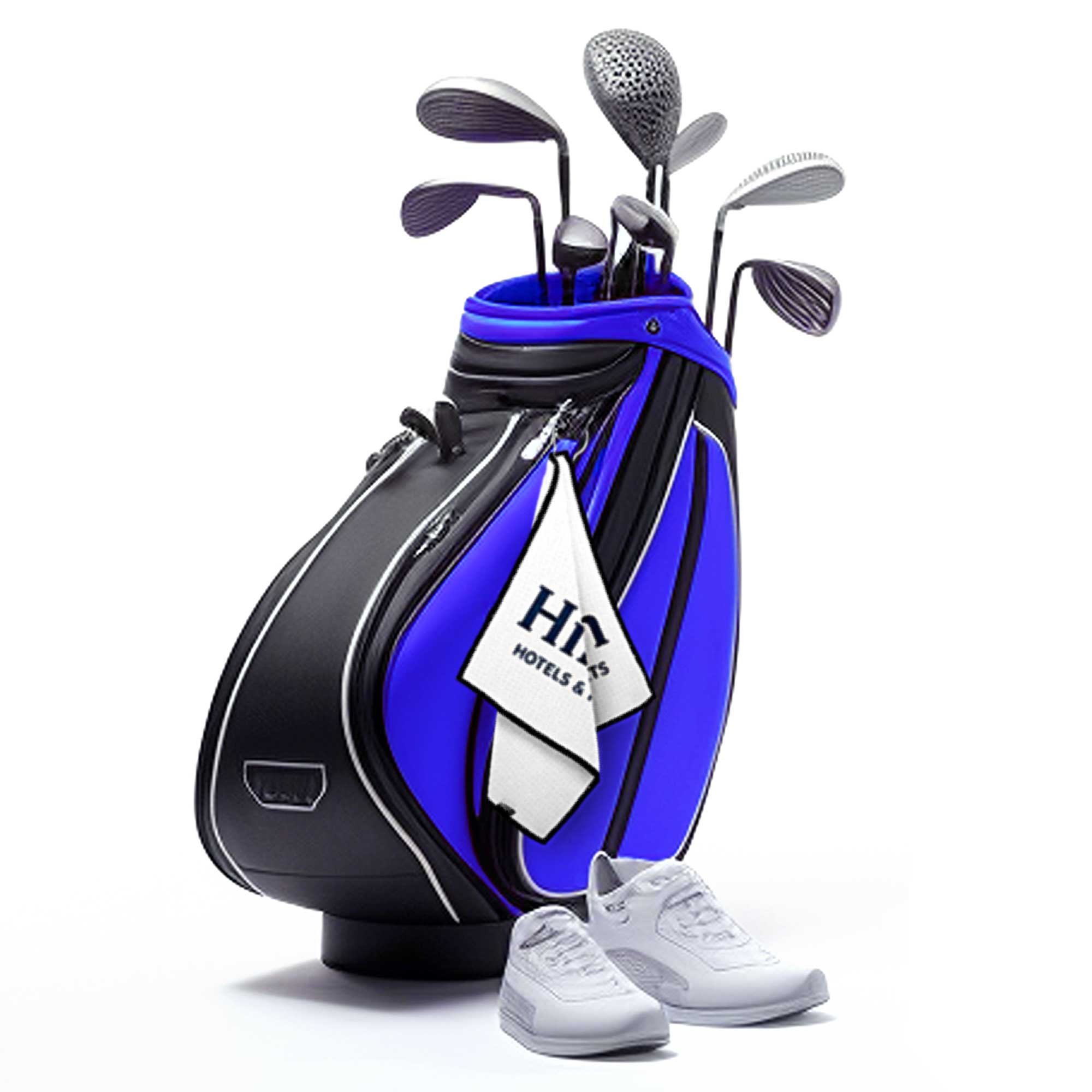 Picture of EcoWaffle rPET Golf Towel (12" x 12")
