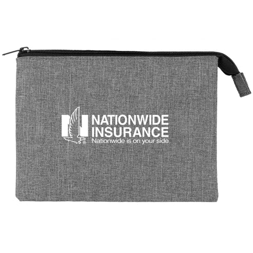 Picture of Heathered Reusable 3-Pocket Eva Pouch