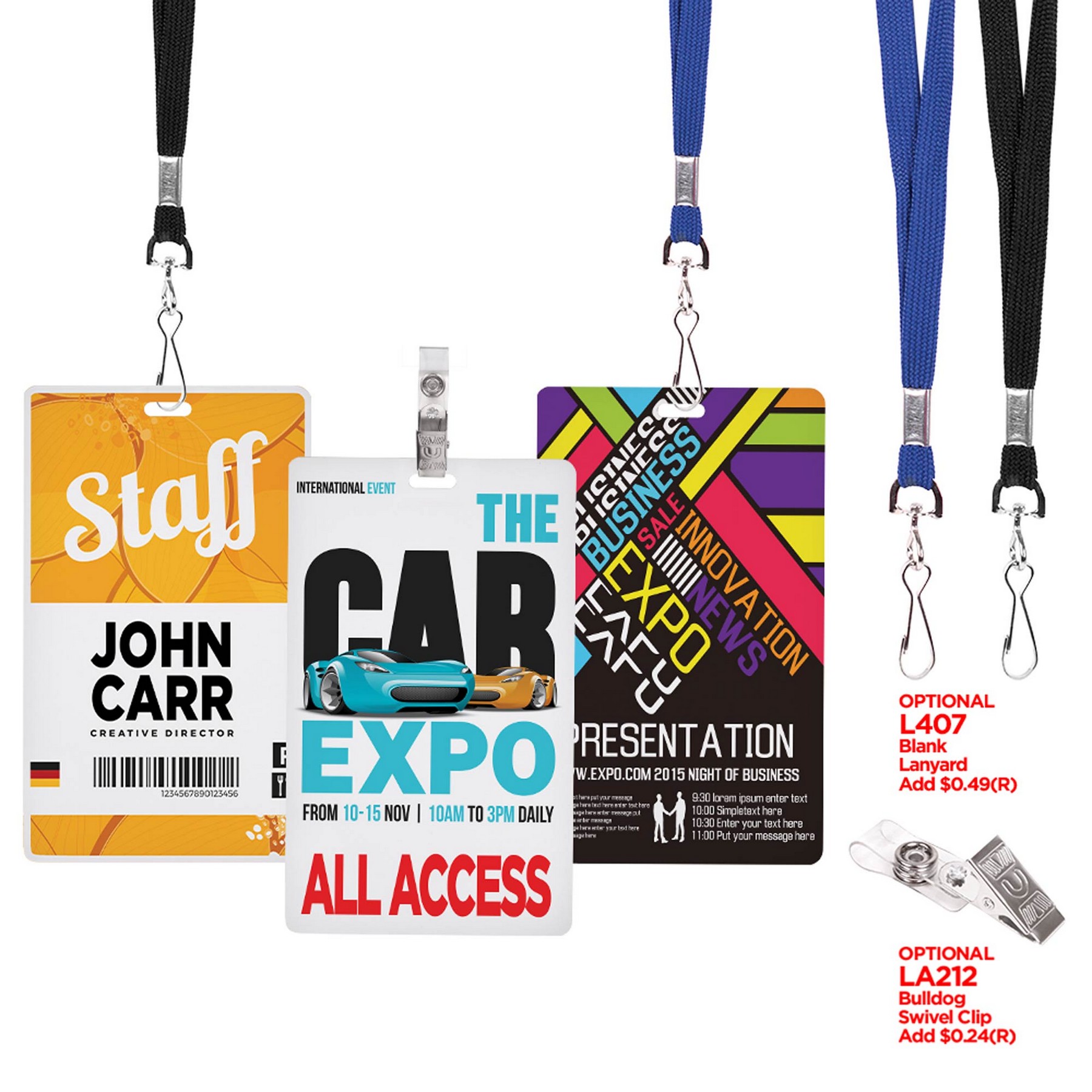 Picture of Digital Event/ID Badge 3x5"