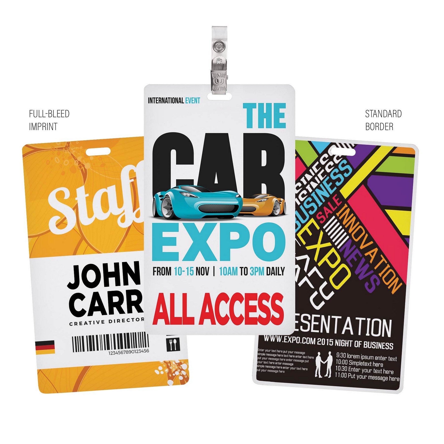 Picture of Digital Event/ID Badge 3x5"