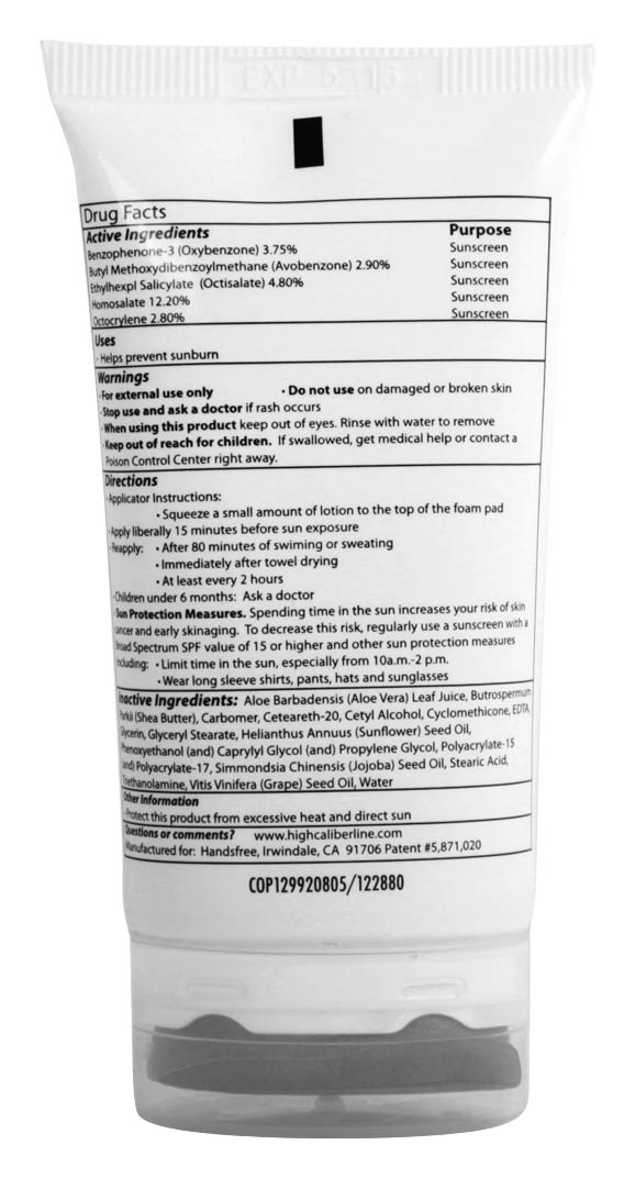 Picture of 1 Oz. Hands Free SPF 30 Sunscreen