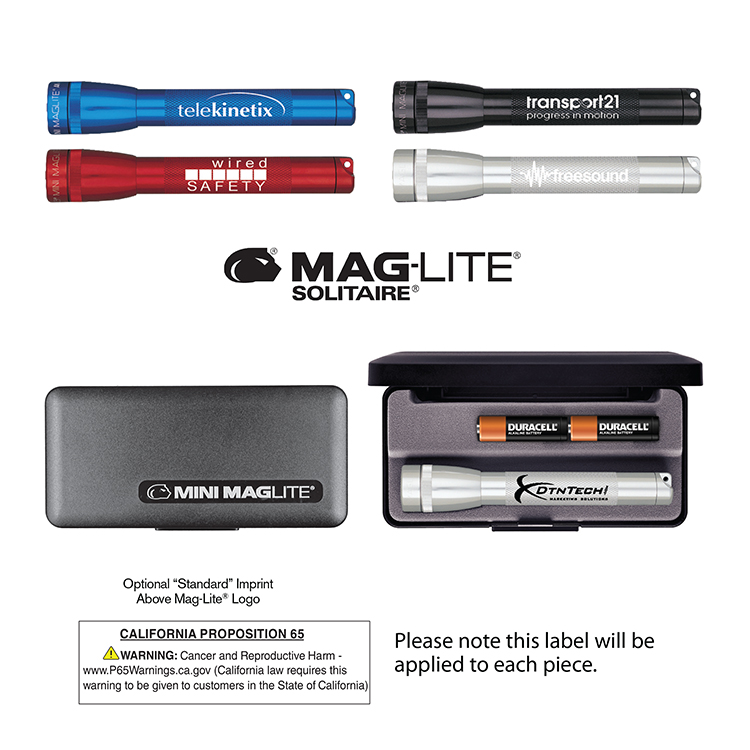 Picture of M2A Mini Maglite® w/2 AA Batteries (Laser Engraved)