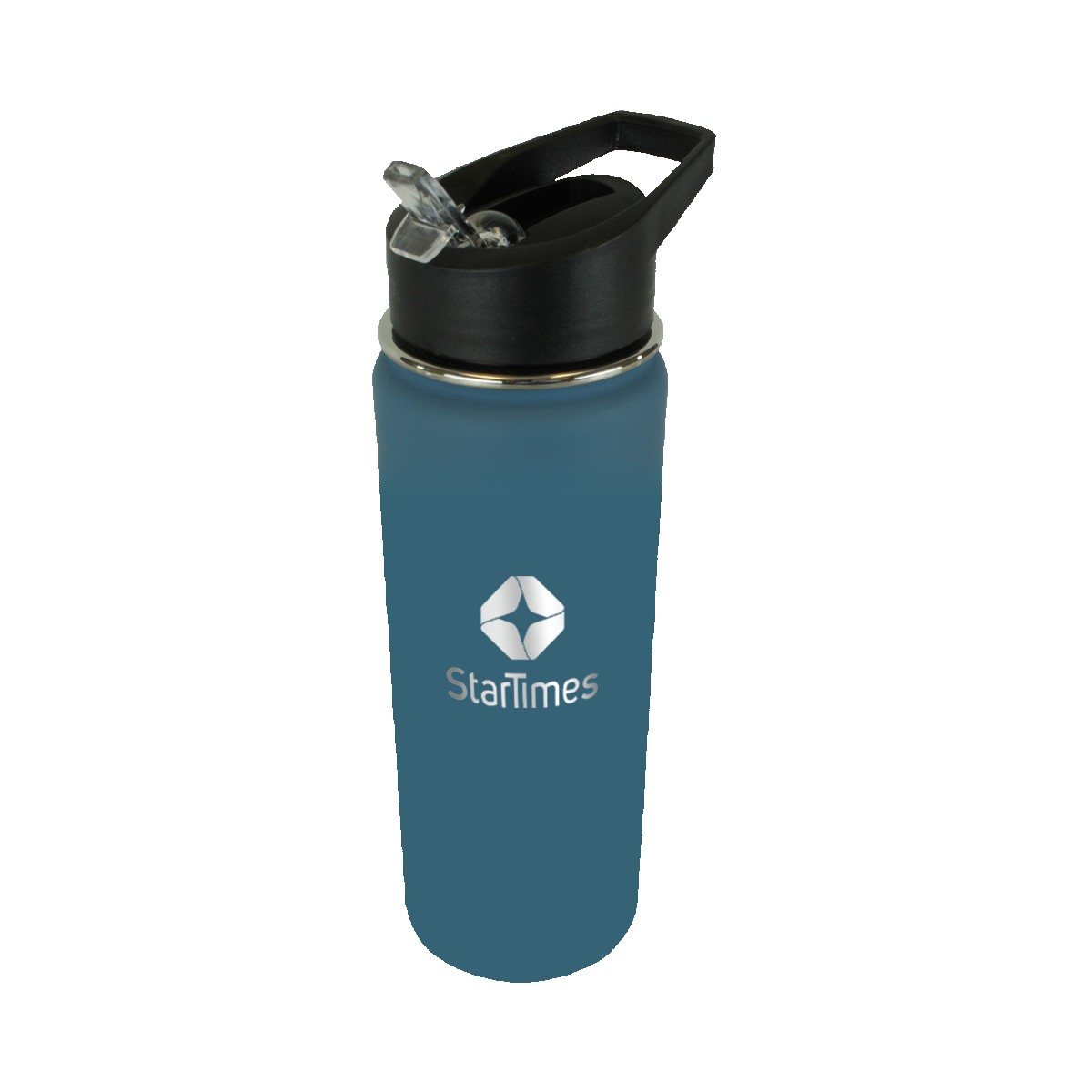 Picture of Halcyon® 20 Oz. Large Sports Bottle w/Flip Straw Lid (Laser Engraved)
