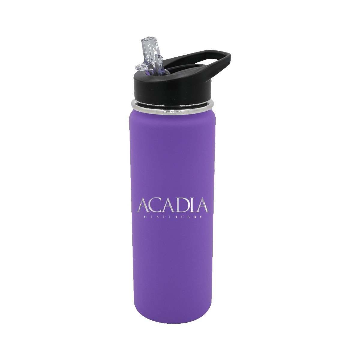 Picture of Halcyon® 20 Oz. Large Sports Bottle w/Flip Straw Lid (Laser Engraved)