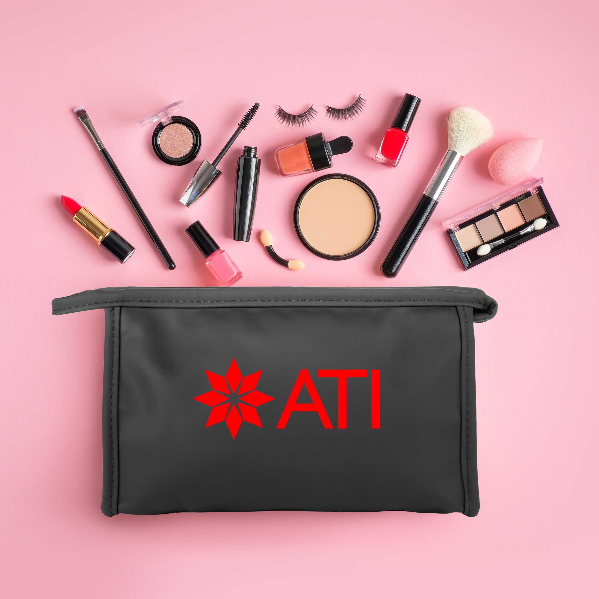 Picture of Chic Large Soft PU Cosmetic Pouch