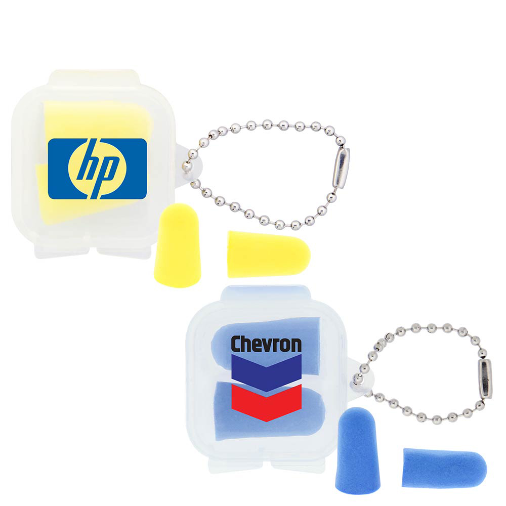 Picture of Soft Foam Earplugs w/Reusable Case